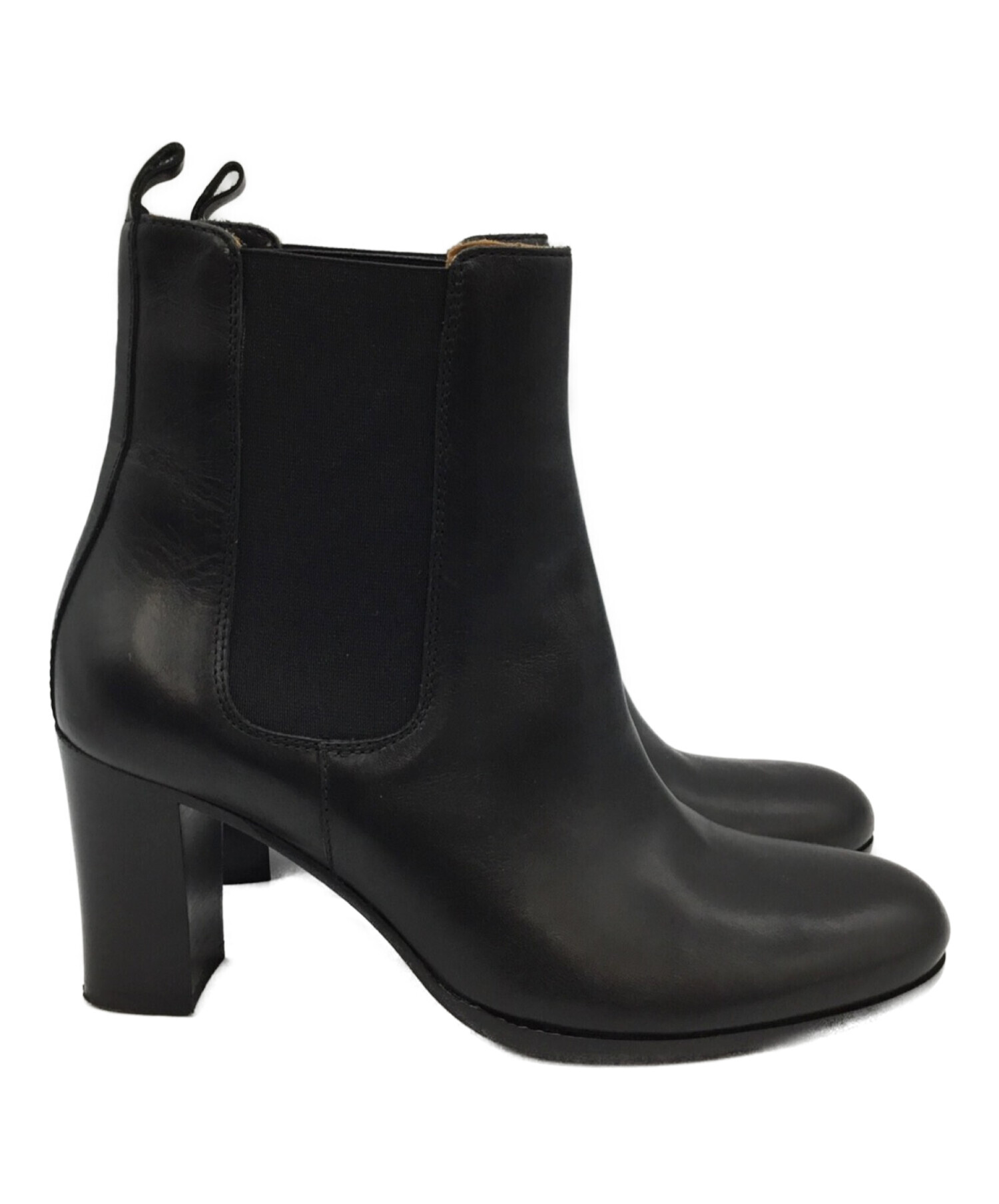 ★ギャルリーヴィー GALERIE VIE サイドゴアブーツ 黒 23㎝ レザー ギャルリーヴィー GALERIE VIE サイドゴアブーツ 黒 23㎝ - メルカリ