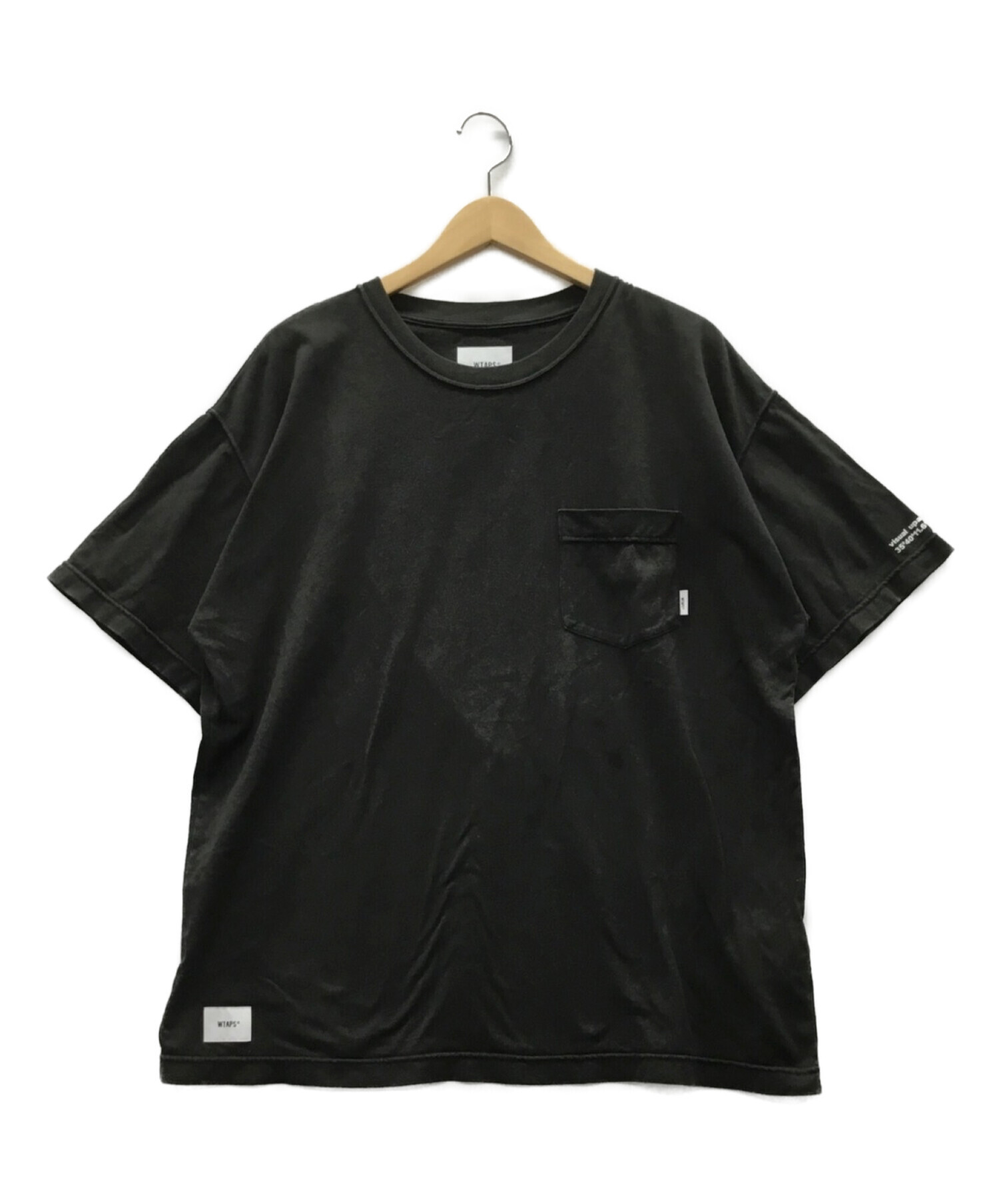 中古・古着通販】WTAPS (ダブルタップス) ポケットTシャツ ブラック