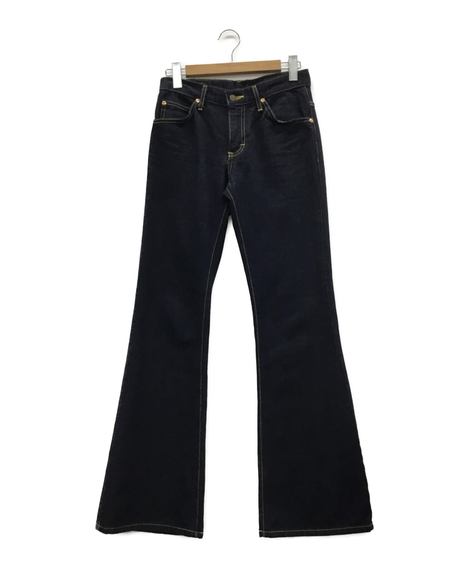 中古・古着通販】LEE (リー) フレアデニムパンツ インディゴ サイズ 