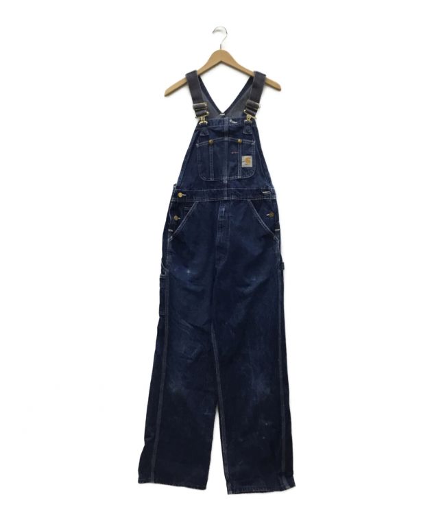 中古・古着通販】CarHartt (カーハート) オーバーオール ブルー サイズ