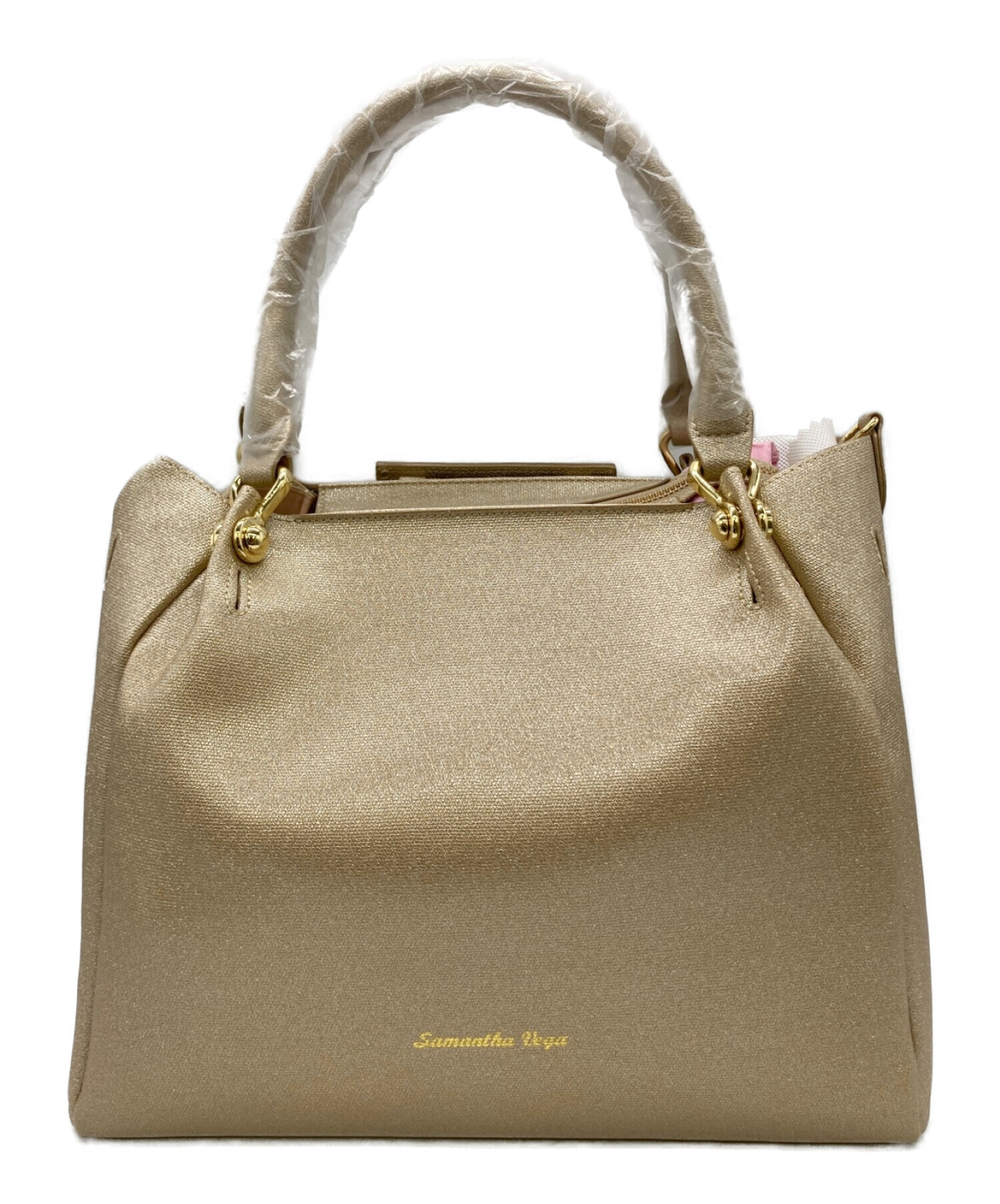 中古・古着通販】Samantha Vega (サマンサベガ) 2WAYバッグ ゴールド