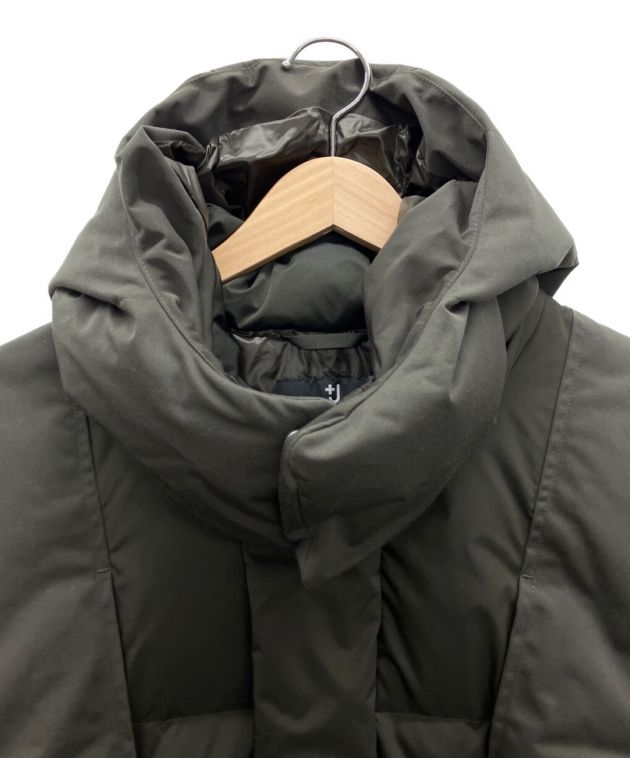 UNIQLO ジルサンダー ＋J ダウンジャケット ダウンコート カーキ L 中古・古着通販】UNIQLO (ユニクロ) JIL SANDER (ジルサンダー) ダウン