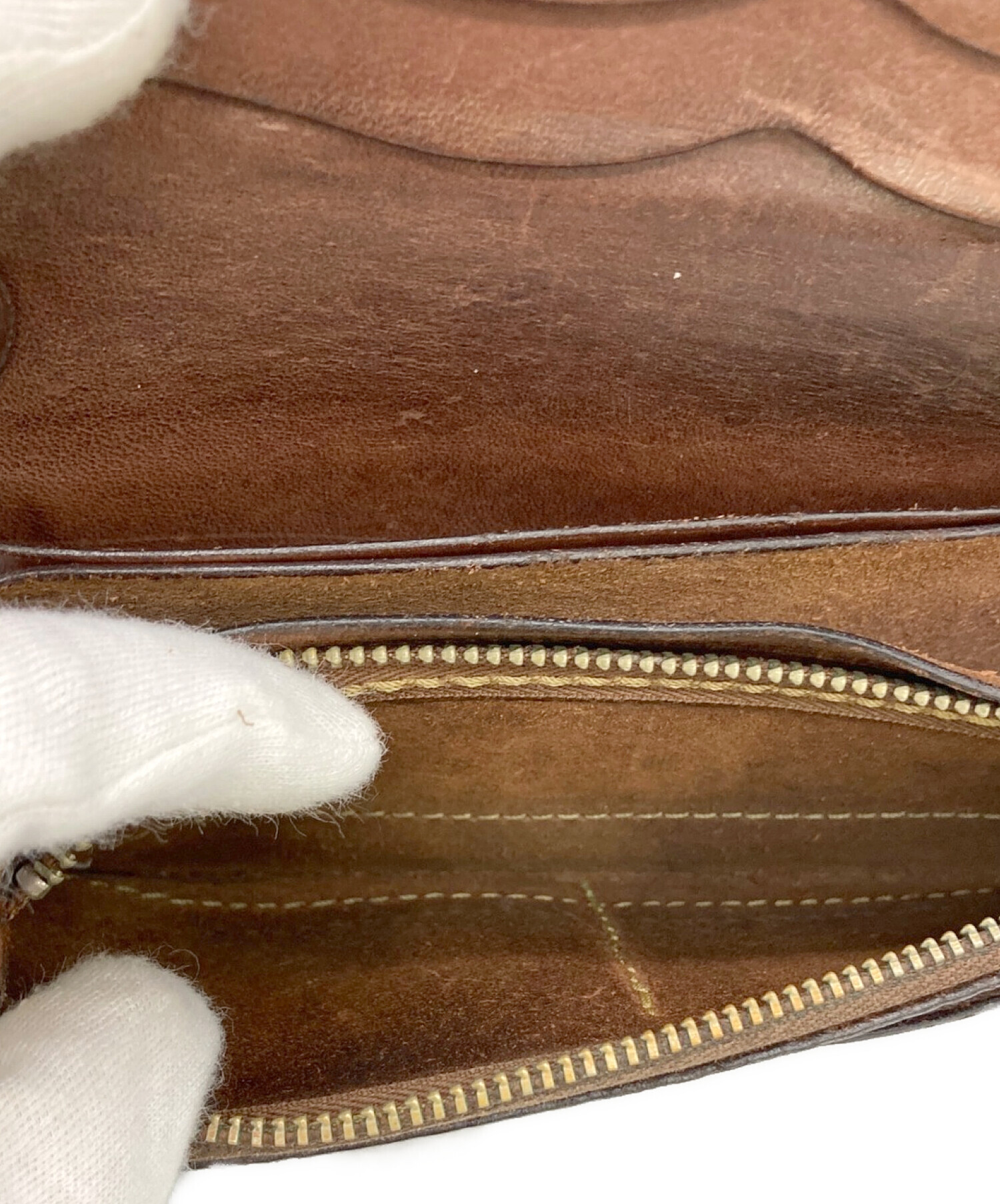 中古・古着通販】saad (サード) ウォレットチェーン付きレザー長財布