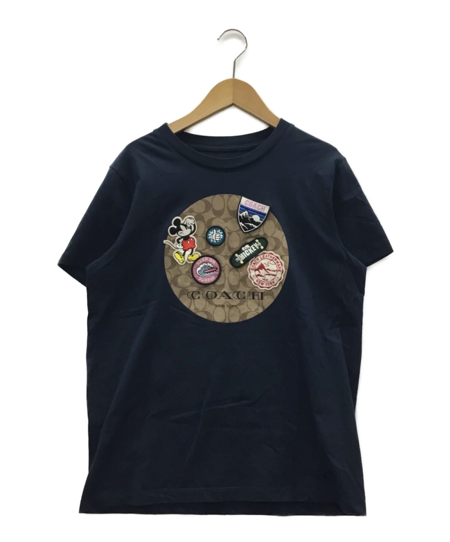 中古・古着通販】COACH (コーチ) DISNEY (ディズニー) Tシャツ