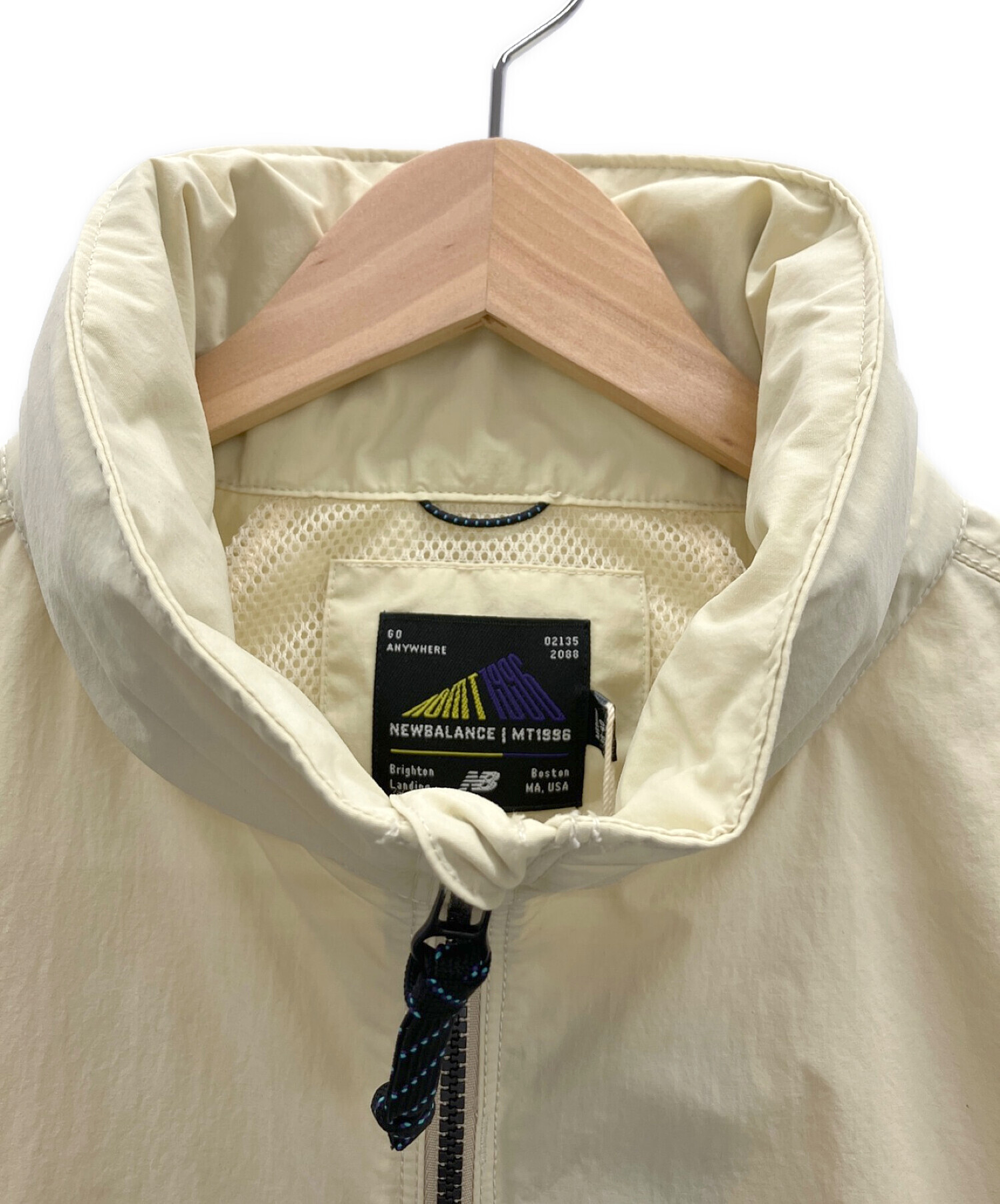 中古・古着通販】NEW BALANCE (ニューバランス) ブルゾン ベージュ