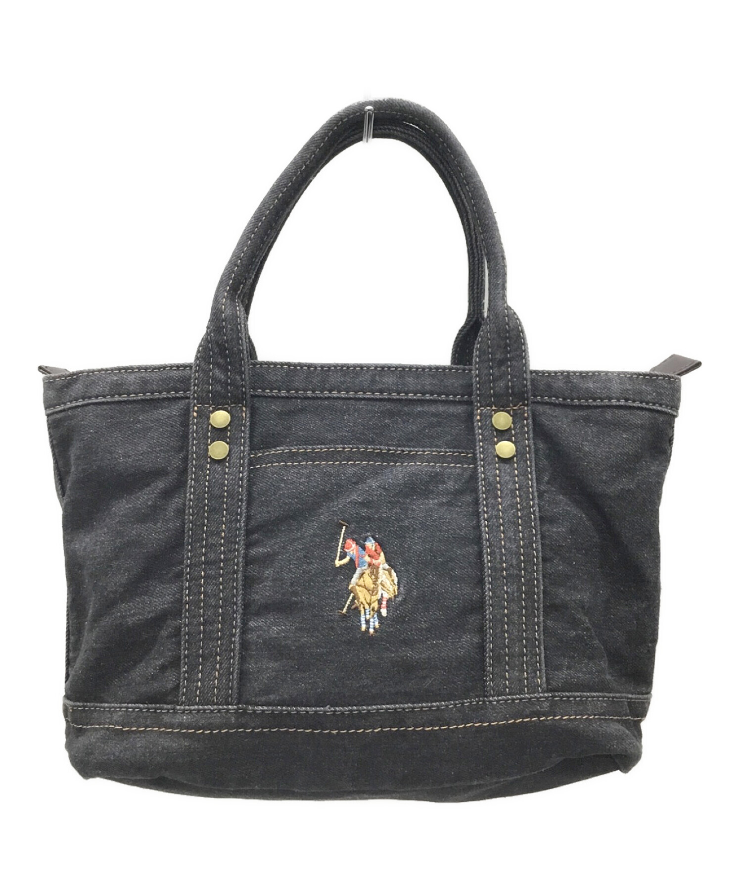 中古・古着通販】U.S POLO ASSN (ユーエスポロアッスン) トートバッグ 