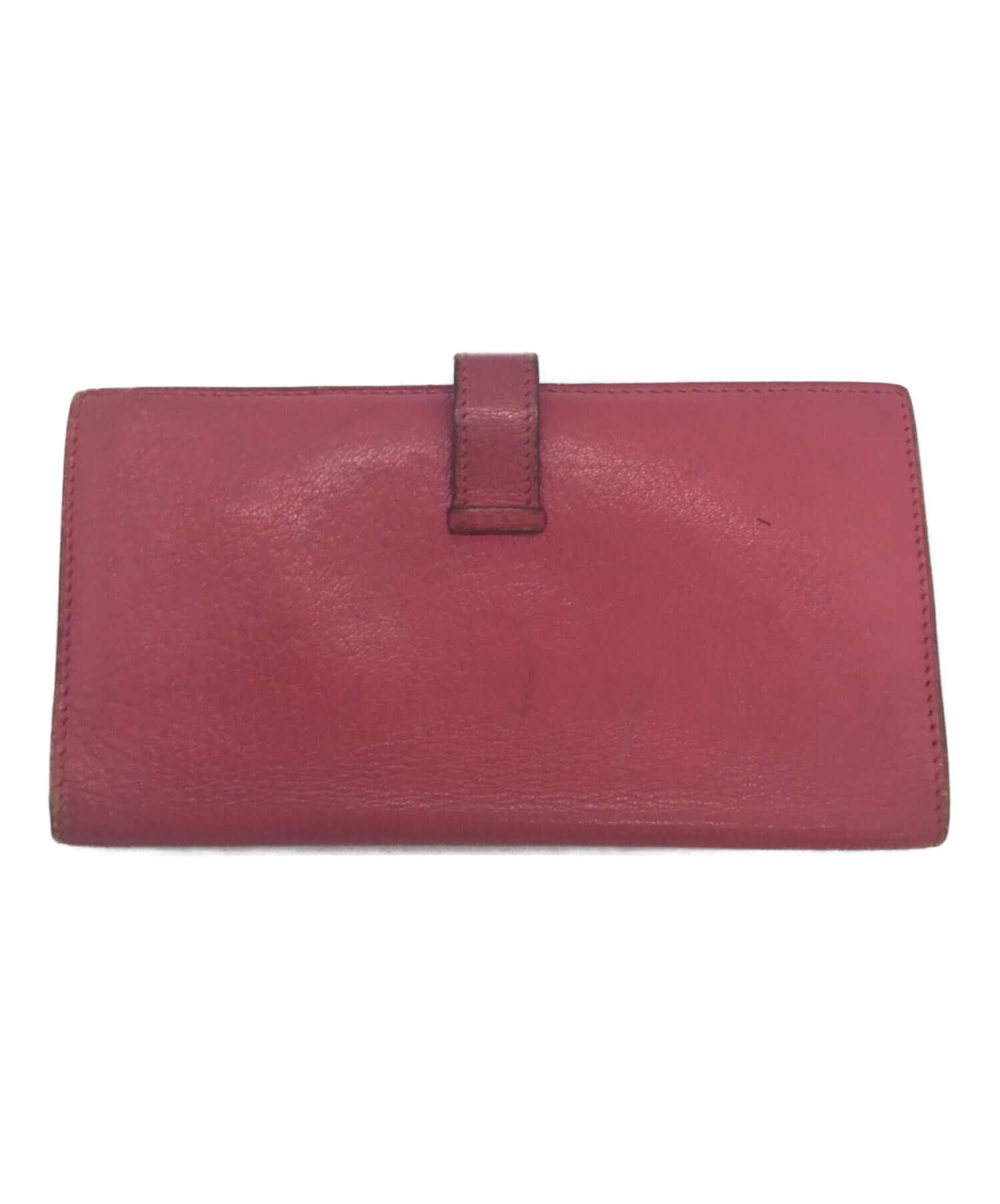 中古・古着通販】HERMES (エルメス) 長財布 ピンク｜ブランド・古着