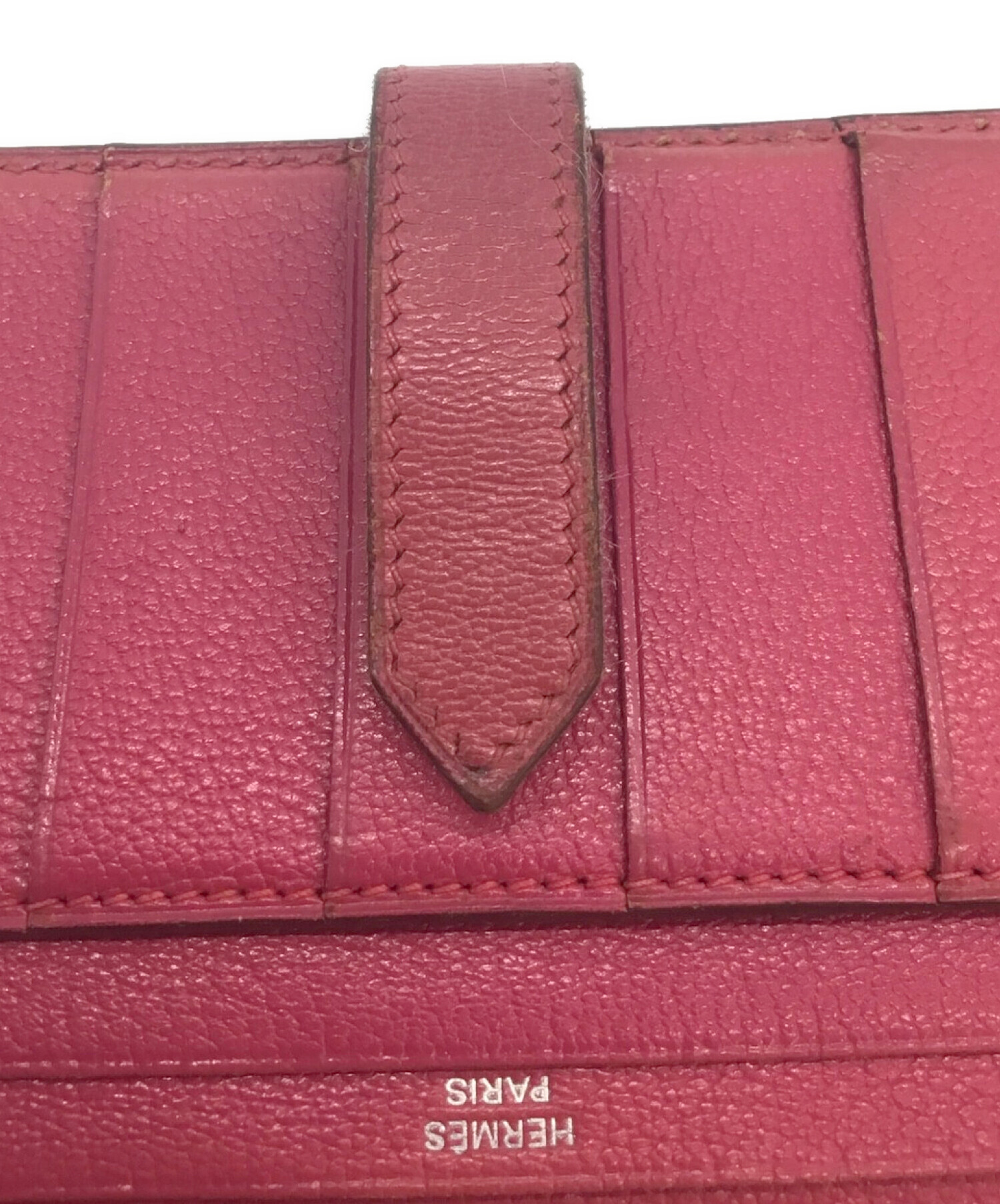 中古・古着通販】HERMES (エルメス) 長財布 ピンク｜ブランド・古着