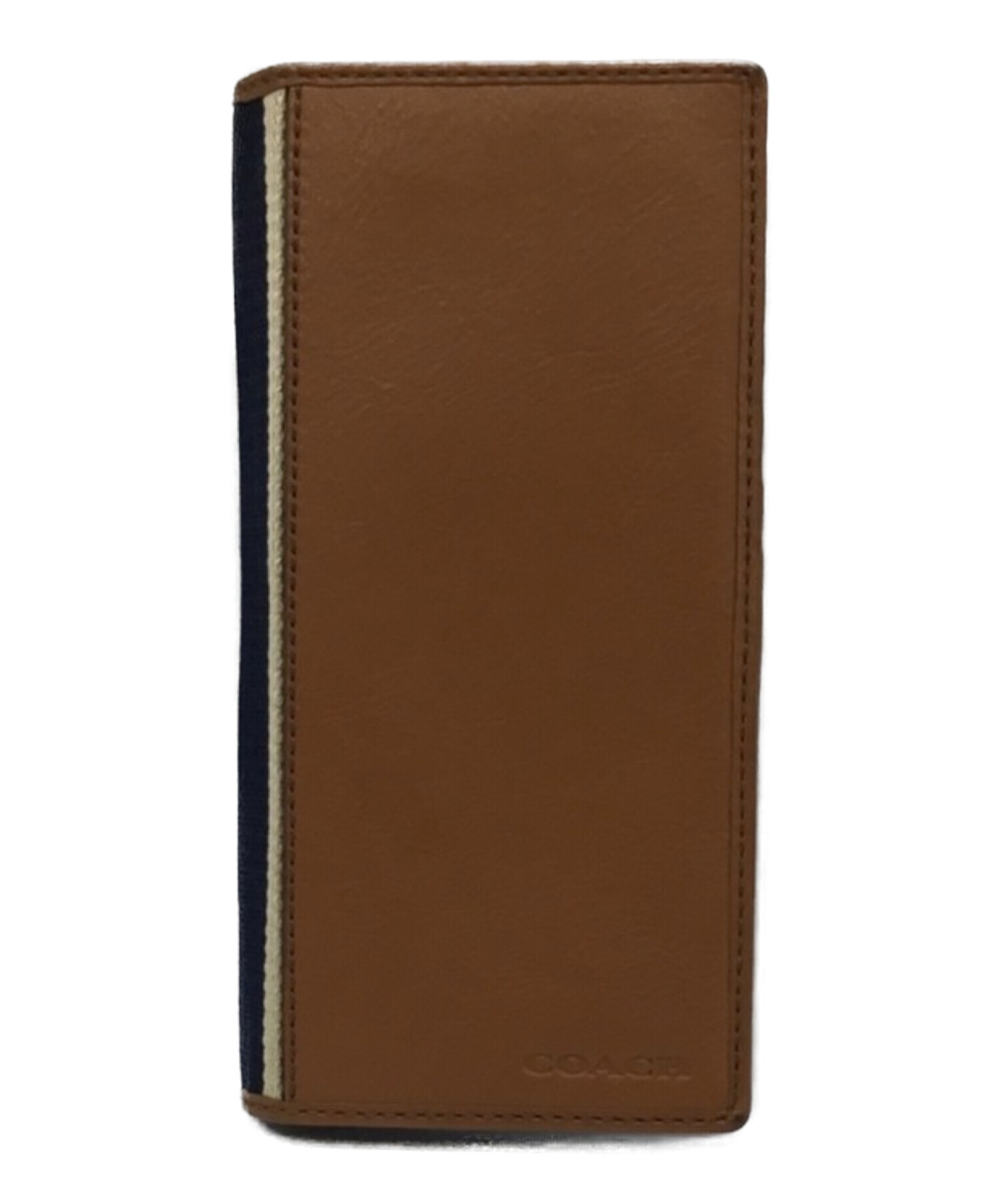 中古・古着通販】COACH (コーチ) 長財布 ブラウン｜ブランド・古着通販 