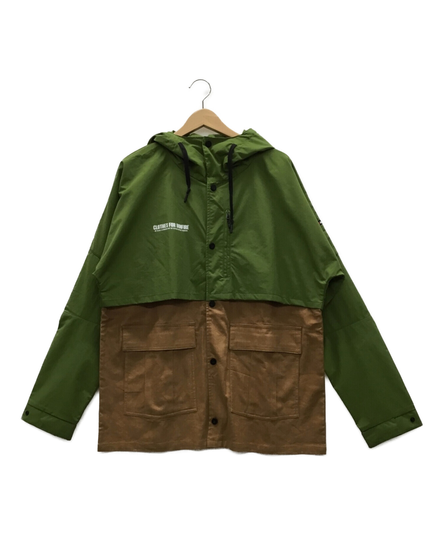 中古・古着通販】BONFIRE (ボンファイア) マウンテンパーカー グリーン