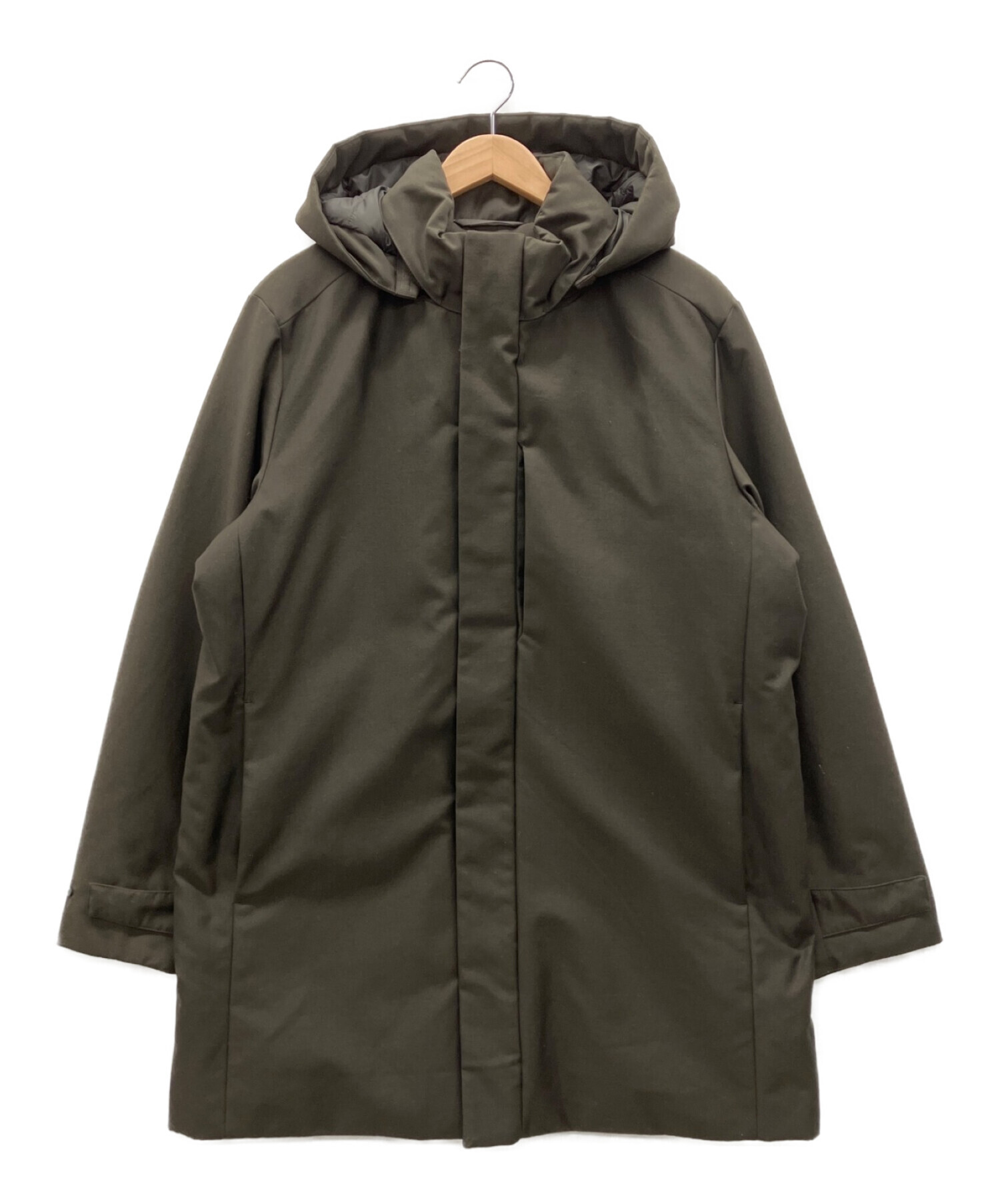 中古・古着通販】UNIQLO (ユニクロ) ダウンコート ブラウン サイズ:L 