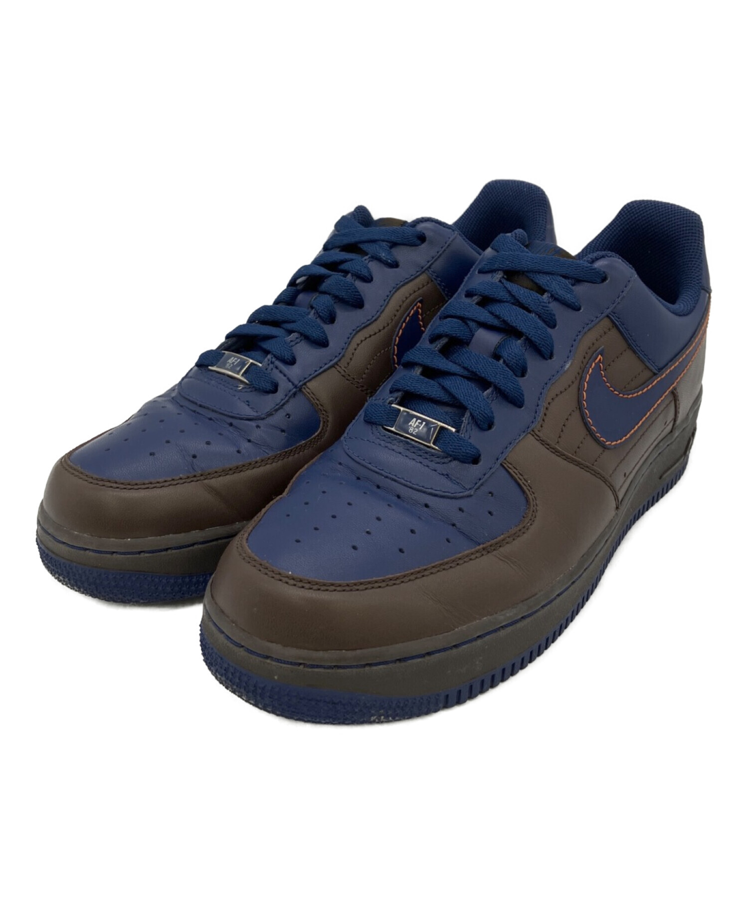 中古・古着通販】NIKE (ナイキ) スニーカー ブラウン×ブルー サイズ:28 