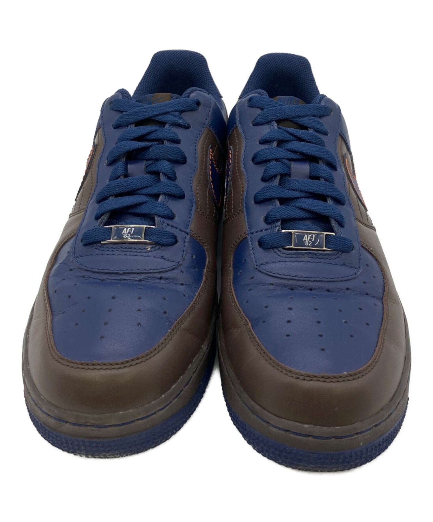 中古・古着通販】NIKE (ナイキ) スニーカー ブラウン×ブルー サイズ:28 