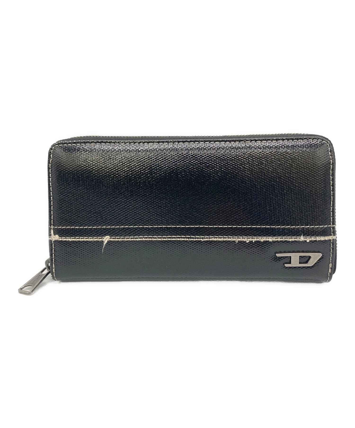 中古・古着通販】DIESEL (ディーゼル) 長財布 ブラック｜ブランド