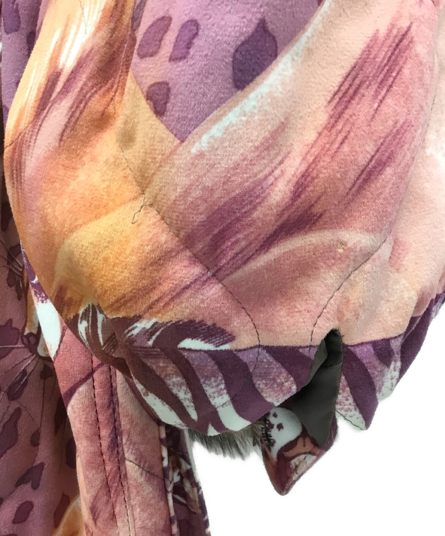 中古・古着通販】伊太利屋 (イタリヤ) ファー付ジャケット