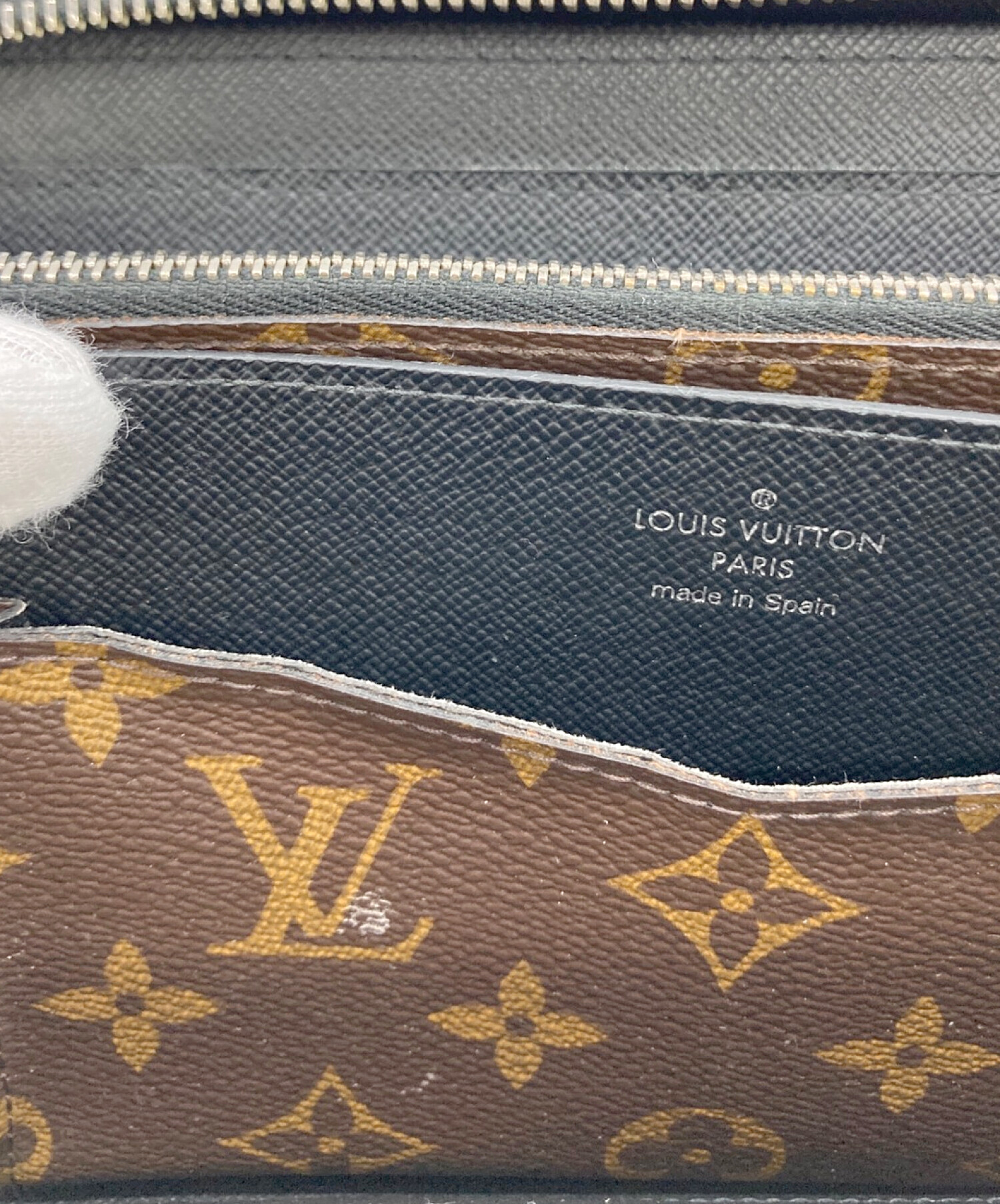ルイヴィトン　長財布　中古 中古・古着通販】LOUIS VUITTON (ルイ ヴィトン) 長財布 ブラウン