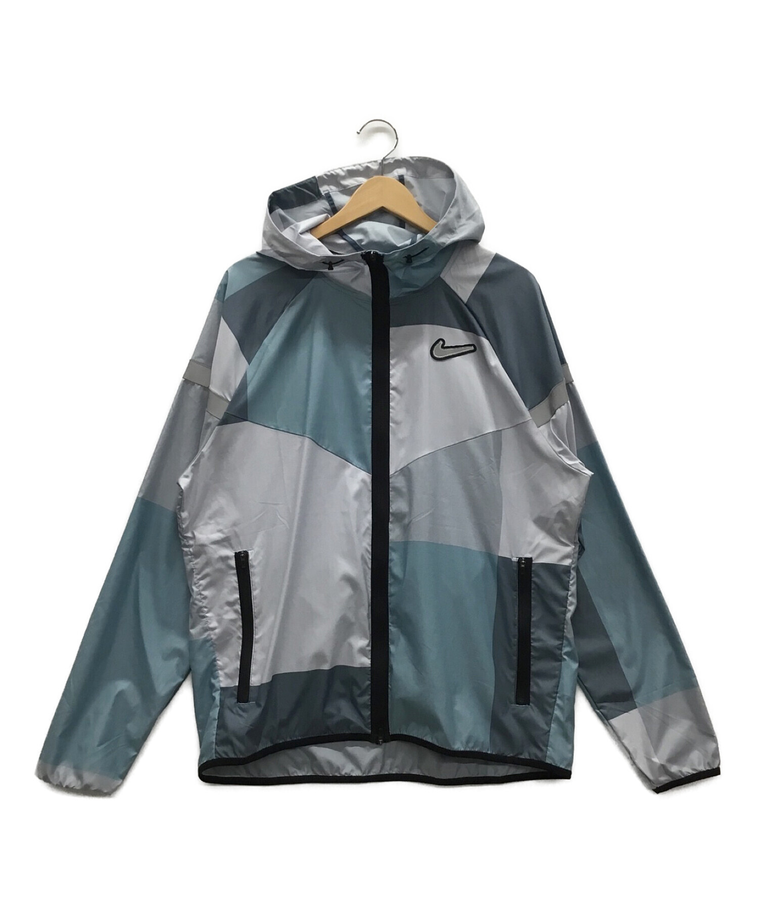 中古・古着通販】NIKE (ナイキ) ウインドブレーカー ブルー サイズ:XL 