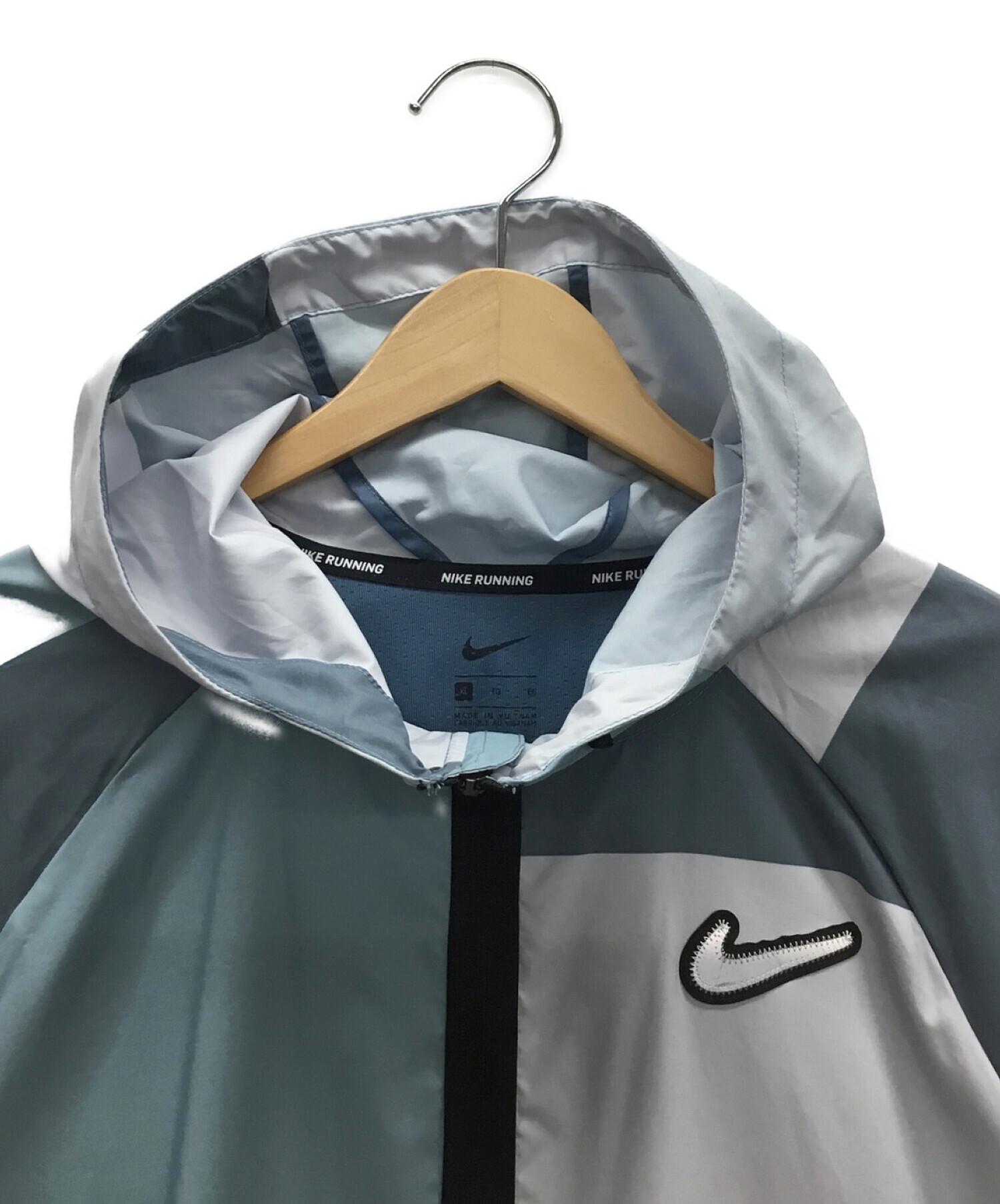 中古・古着通販】NIKE (ナイキ) ウインドブレーカー ブルー サイズ:XL 