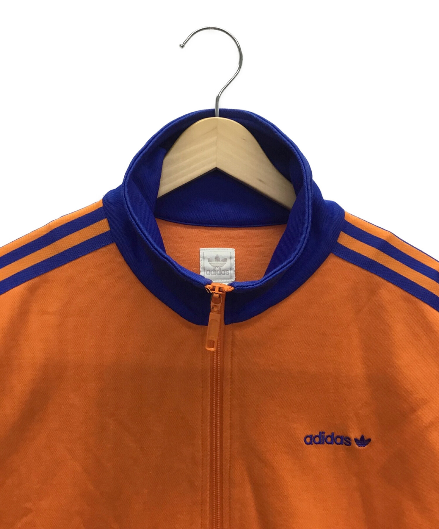 中古・古着通販】adidas (アディダス) トラックジャケット オレンジ