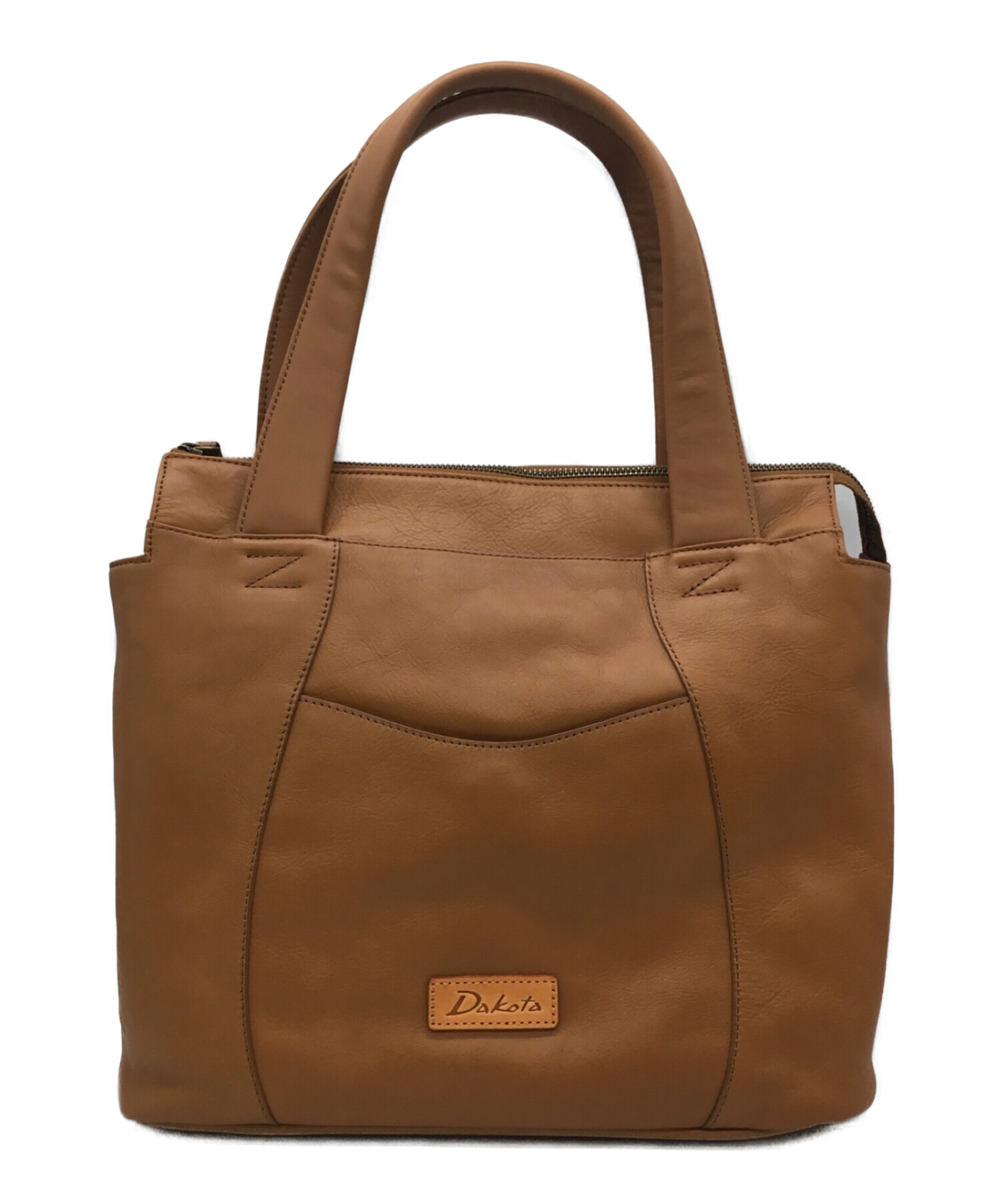 中古・古着通販】DAKOTA (ダコタ) トートバッグ ブラウン 未使用品 