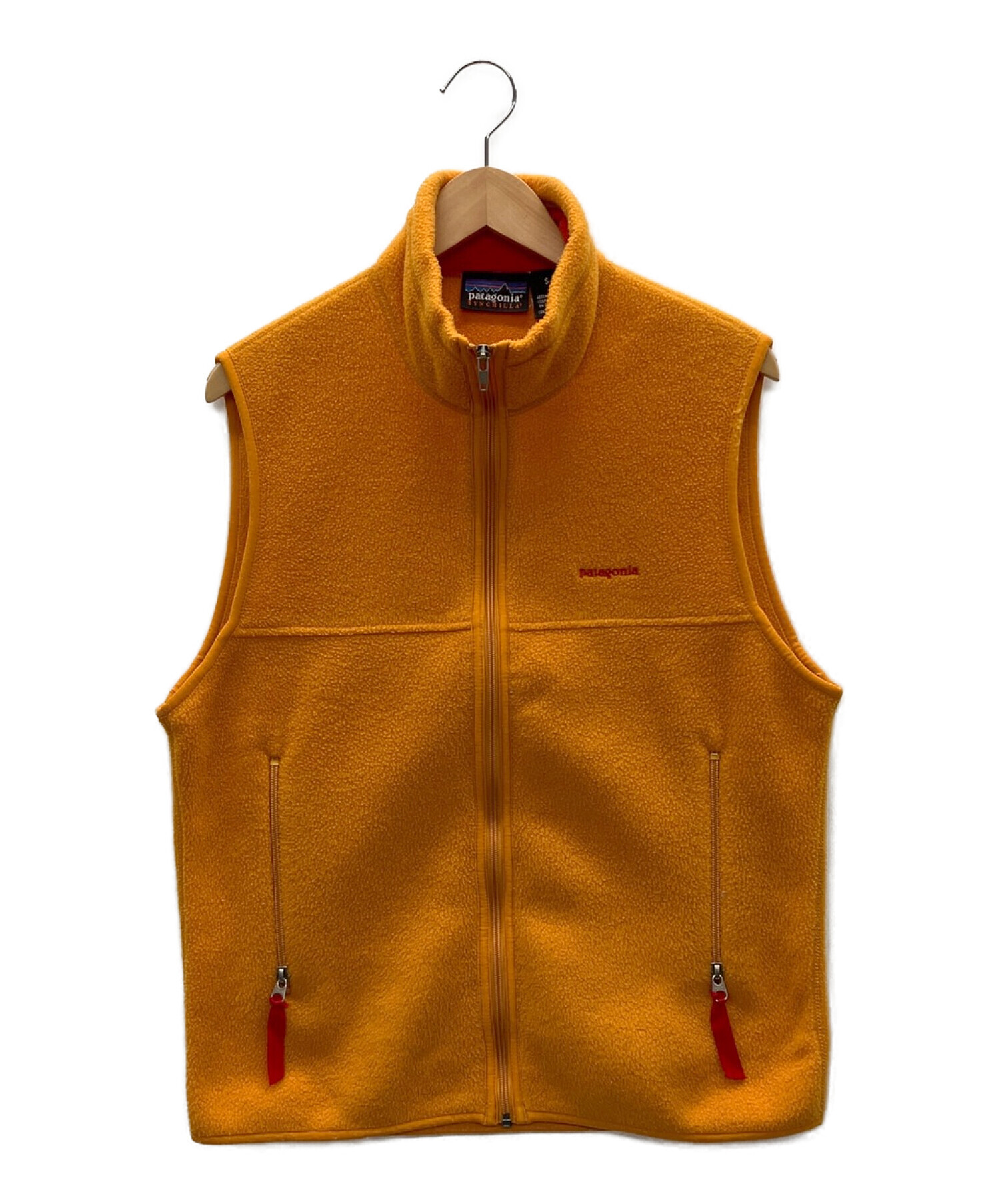 中古・古着通販】Patagonia (パタゴニア) フリースベスト オレンジ