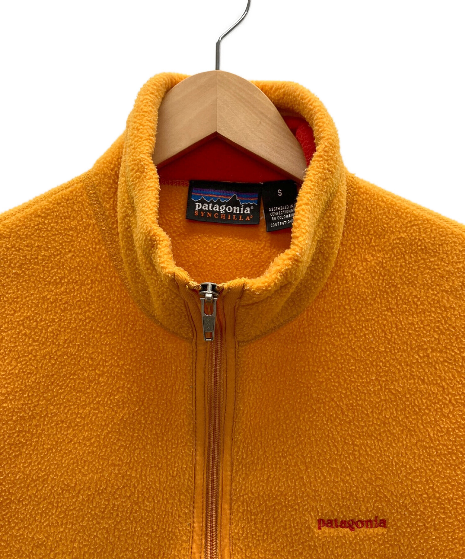中古・古着通販】Patagonia (パタゴニア) フリースベスト オレンジ