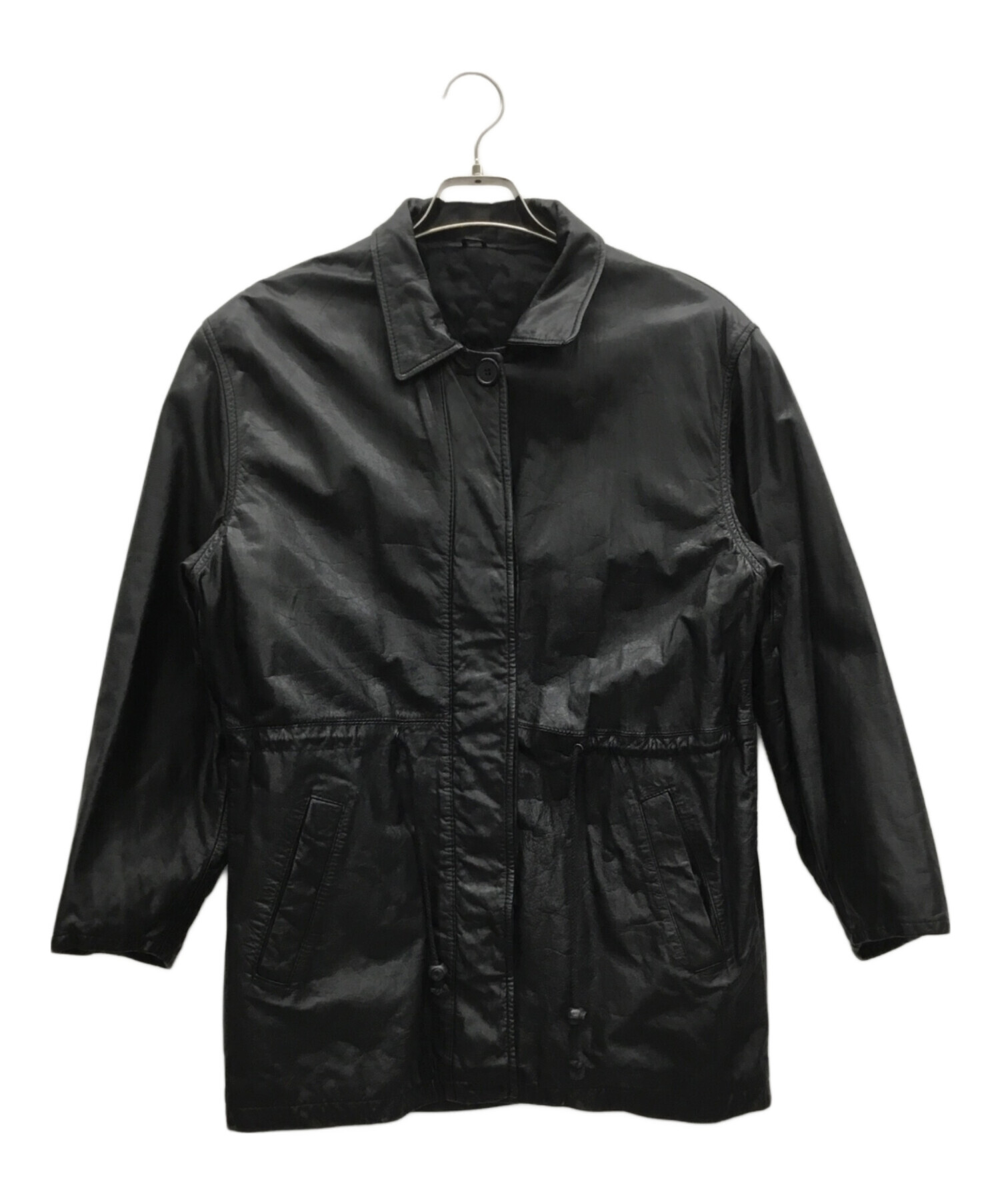 中古・古着通販】ROBO (ロボ) レザージャケット ブラック サイズ:F