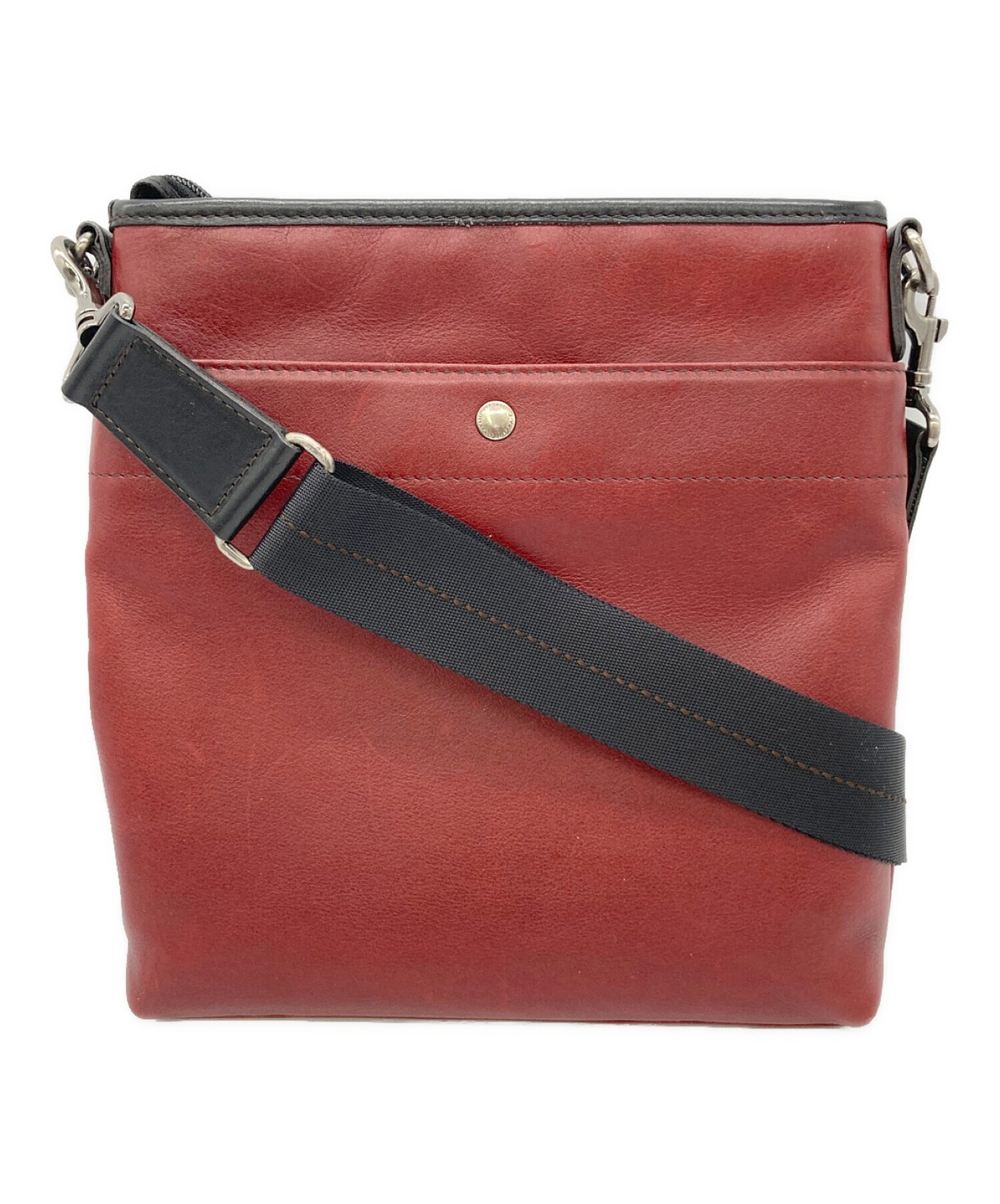 中古・古着通販】FUJITAKA (フジタカ) ショルダーバッグ レッド