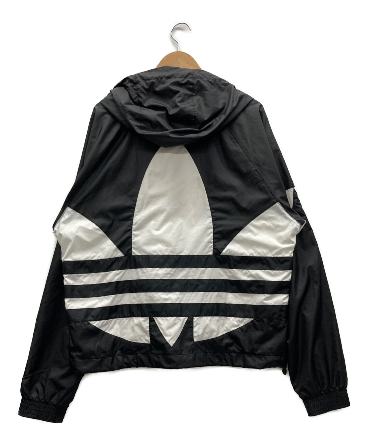 中古・古着通販】adidas (アディダス) ウインドブレーカー ブラック 