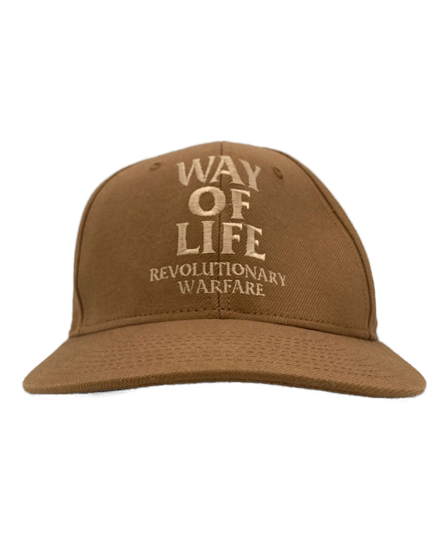 中古・古着通販】RATS (ラッツ) スナップバックキャップ ブラウン