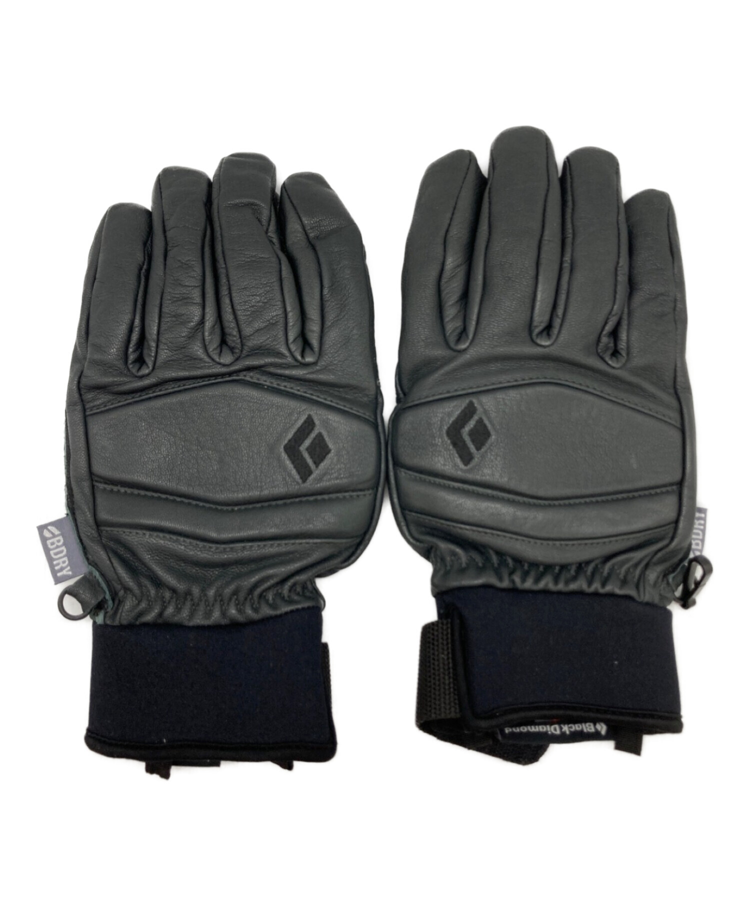 ブラックダイヤモンドレザーグローブ 中古・古着通販】BLACK DIAMOND (ブラック ダイアモンド) レザー