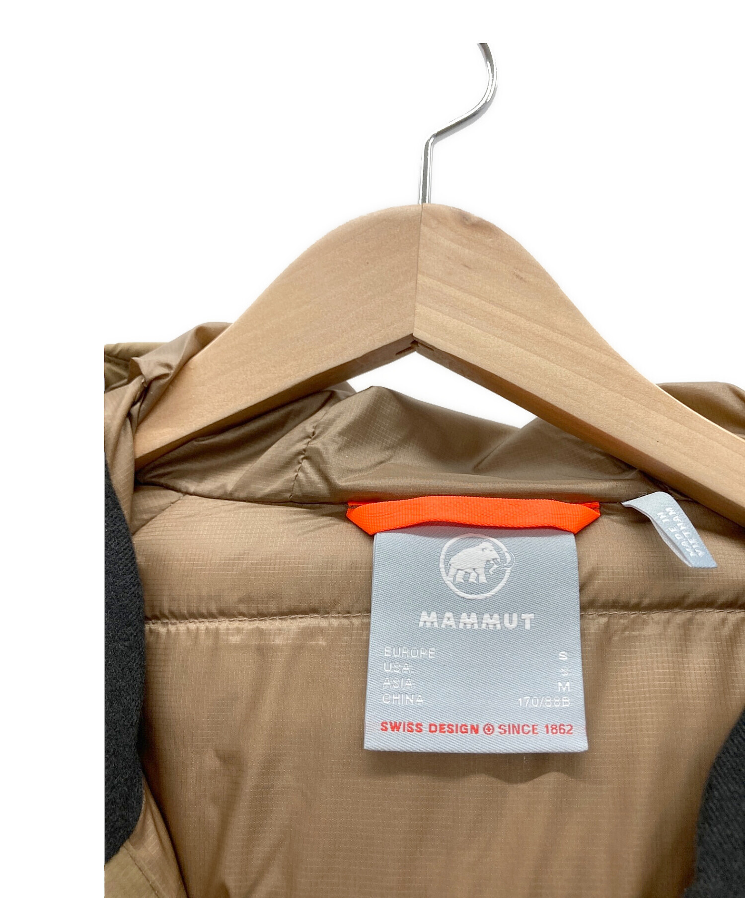 中古・古着通販】MAMMUT (マムート) ダウンジャケット ブラウン
