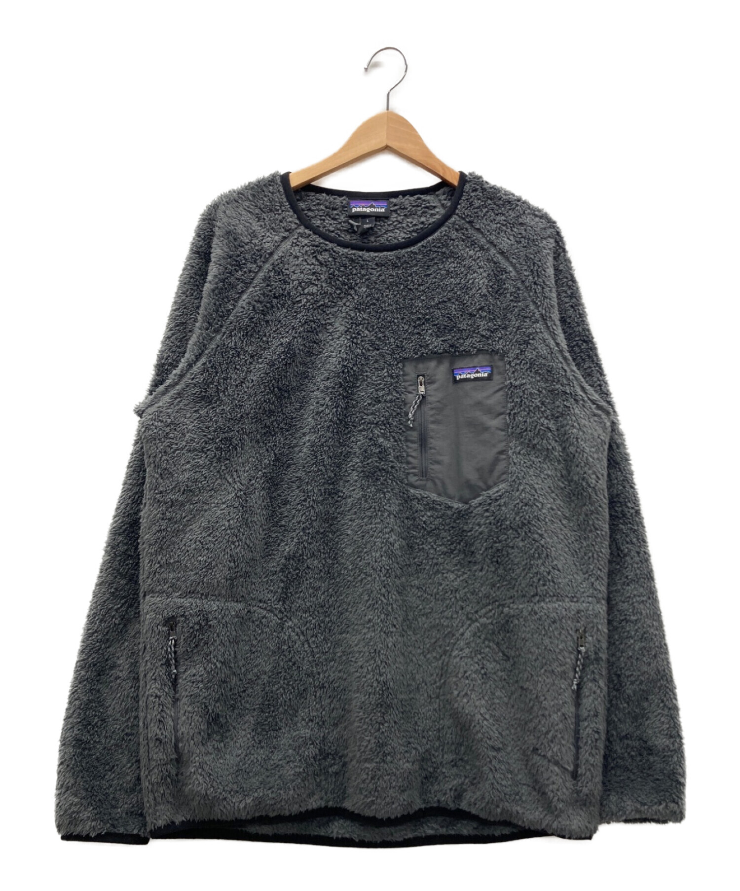 パタゴニア ロスガトスクルー グレー L patagoniaパタゴニア 