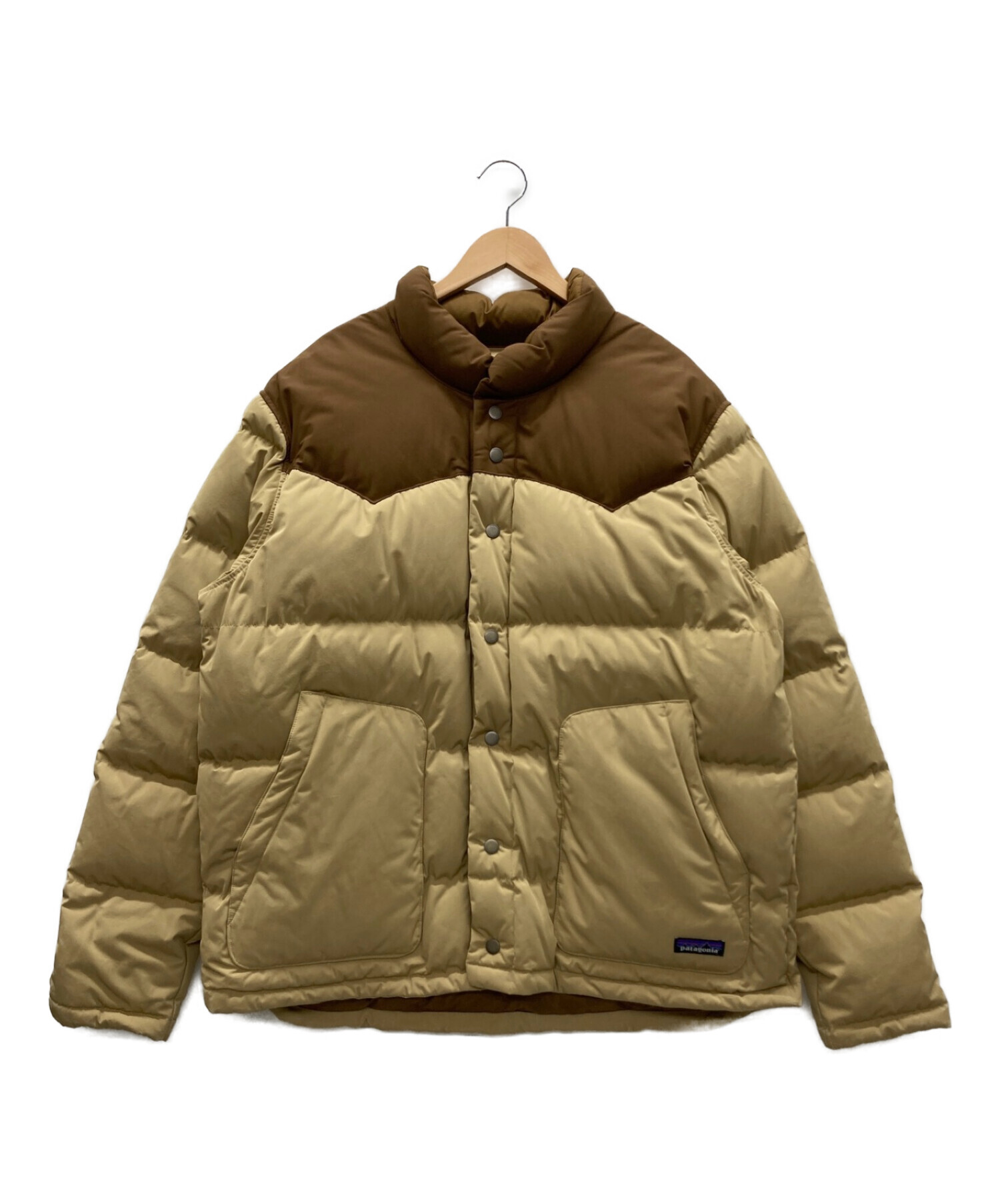 中古・古着通販】Patagonia (パタゴニア) ダウンジャケット ベージュ 