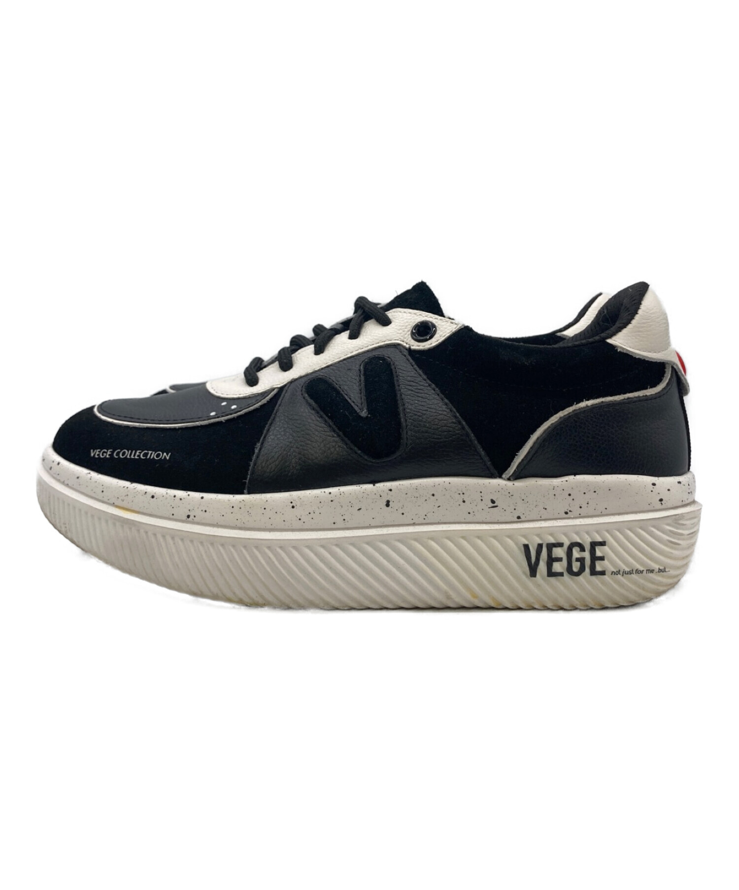 中古・古着通販】VEGE (ベジ) スニーカー ブラック サイズ:38