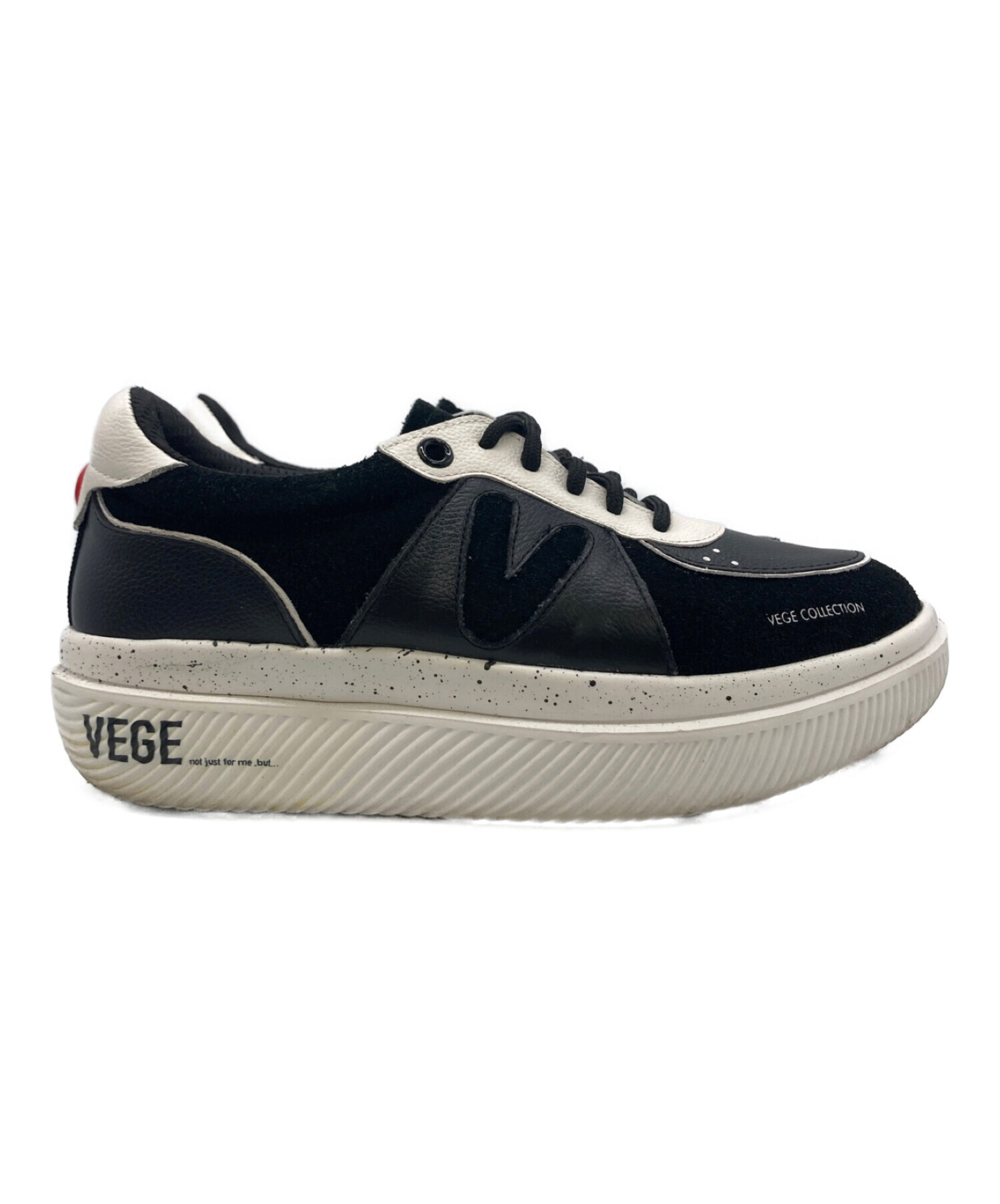 中古・古着通販】VEGE (ベジ) スニーカー ブラック サイズ:38