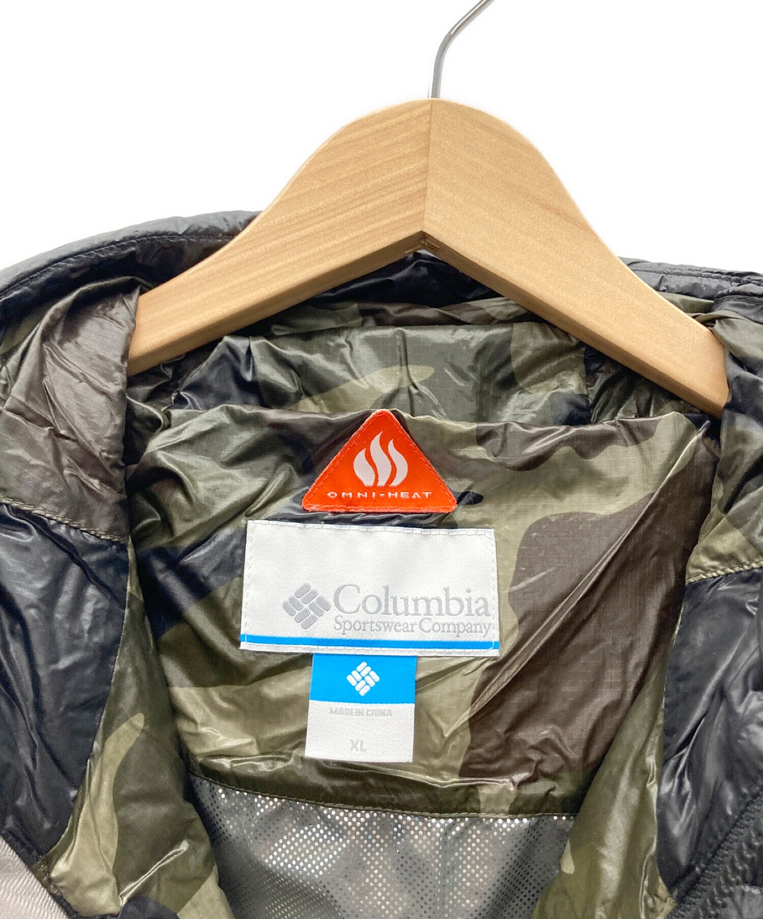 中古・古着通販】Columbia (コロンビア) ダウンジャケット ブラック 