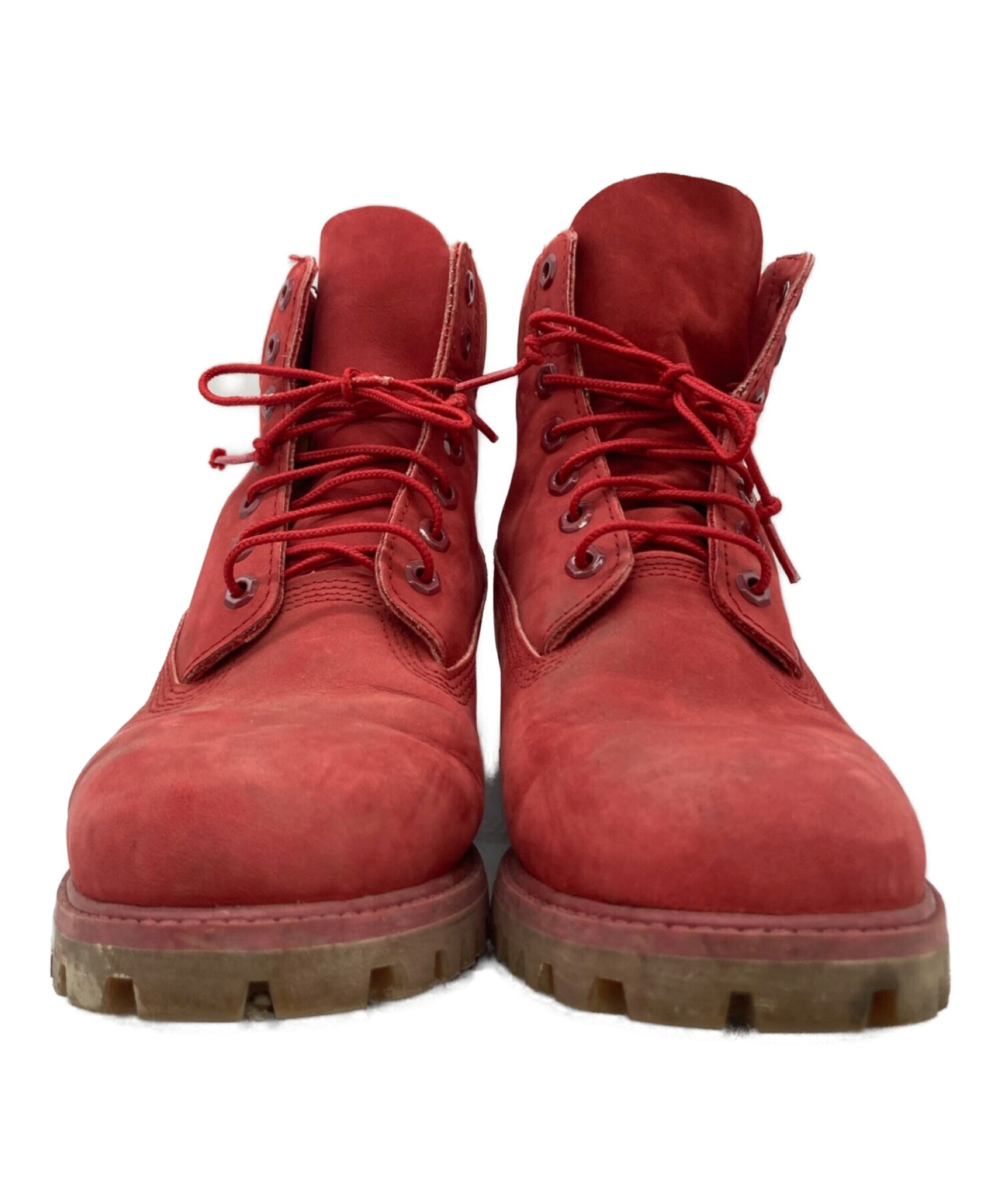 中古・古着通販】Timberland (ティンバーランド) 6インチブーツ レッド
