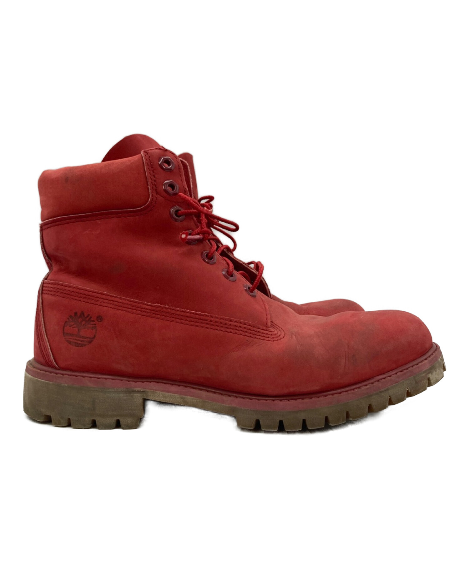 中古・古着通販】Timberland (ティンバーランド) 6インチブーツ レッド