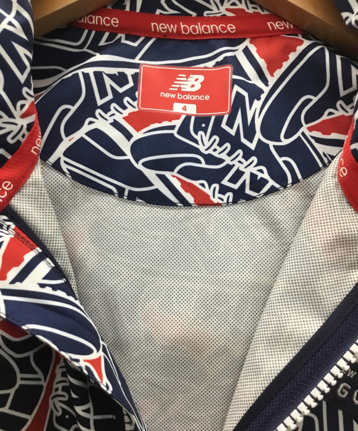 中古・古着通販】NEW BALANCE (ニューバランス) ナイロンジャケット 