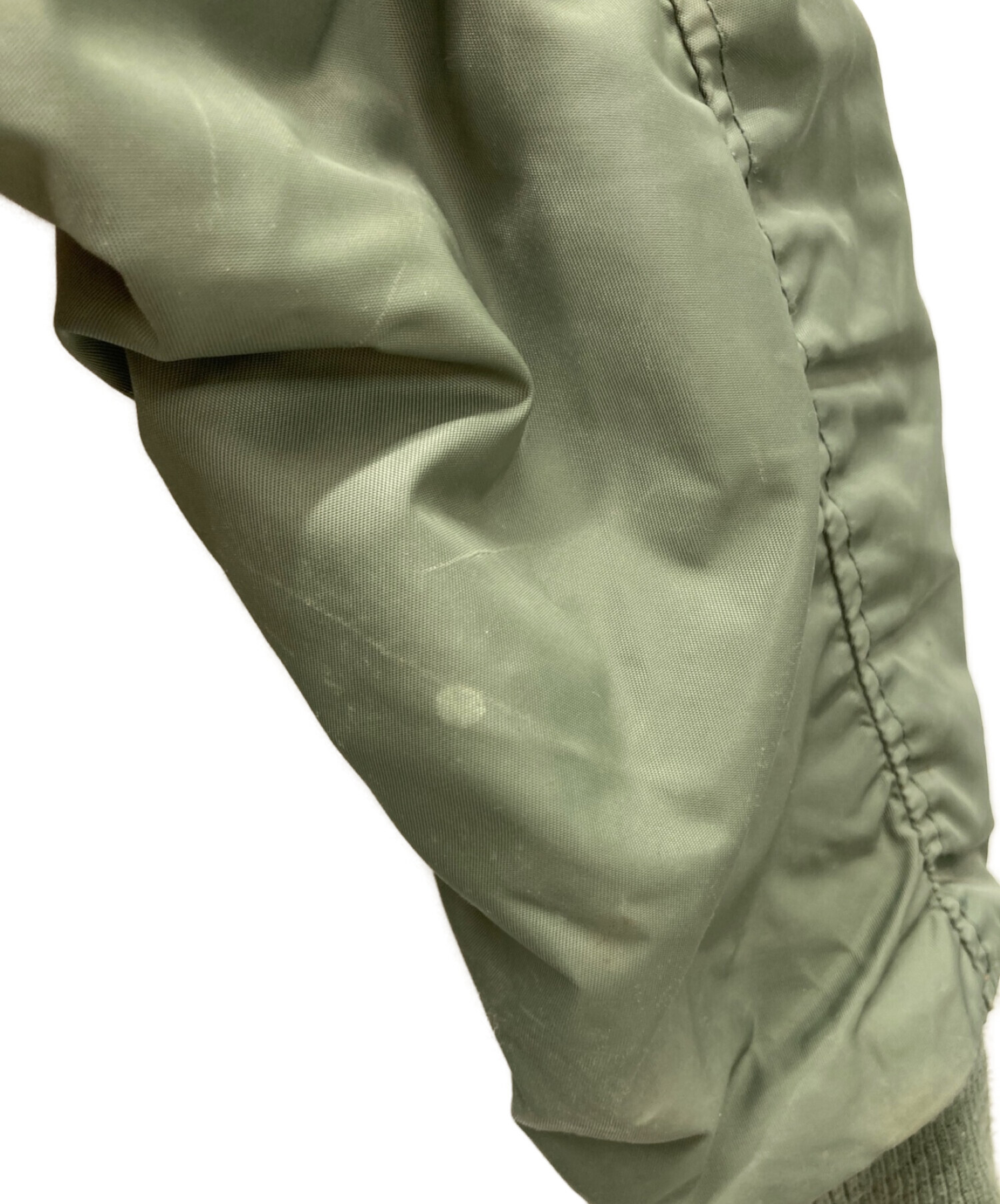 中古・古着通販】SIMPSON (シンプソン) MA-1ジャケット カーキ サイズ