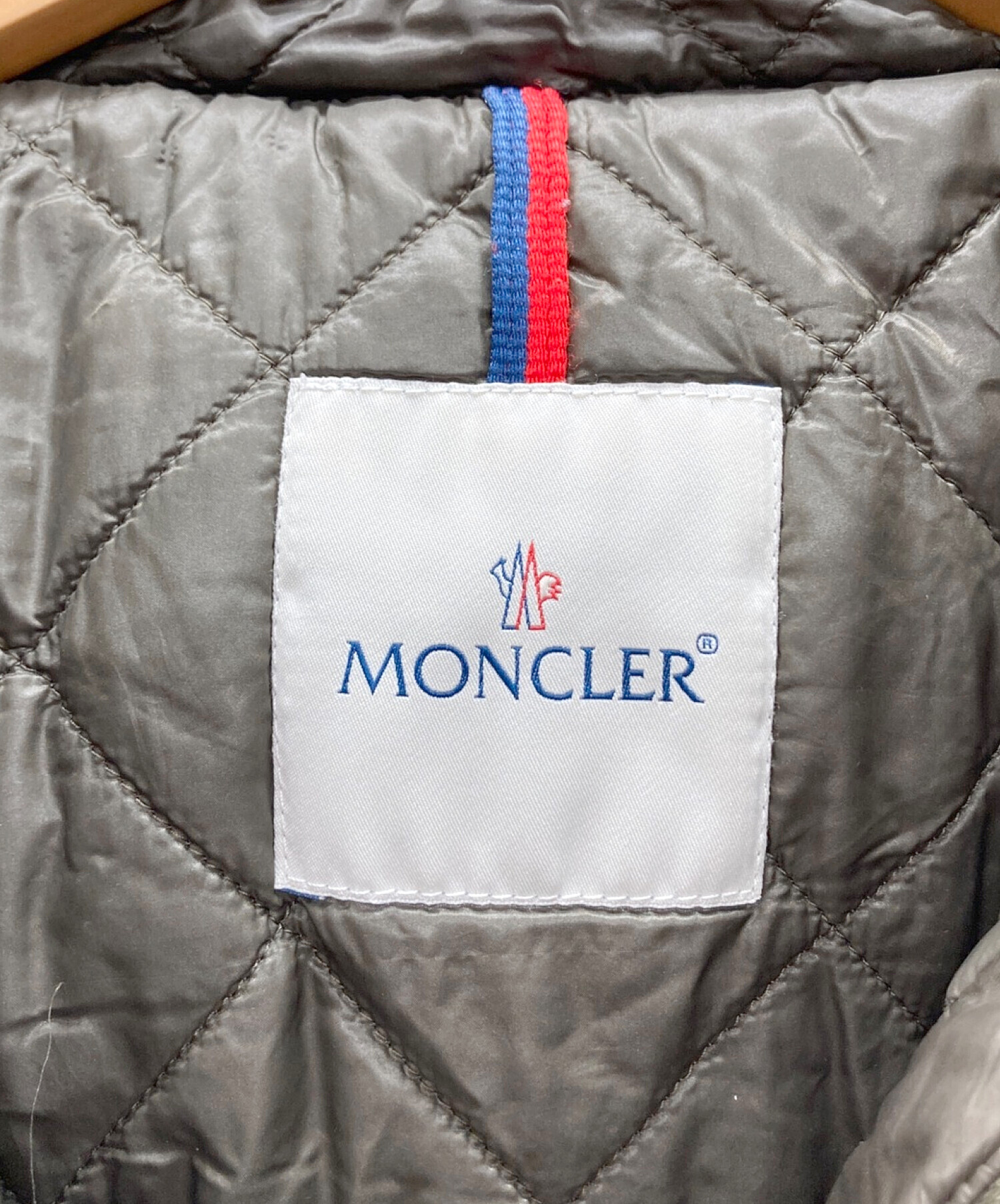 中古・古着通販】MONCLER (モンクレール) ダウンジャケット オリーブ 