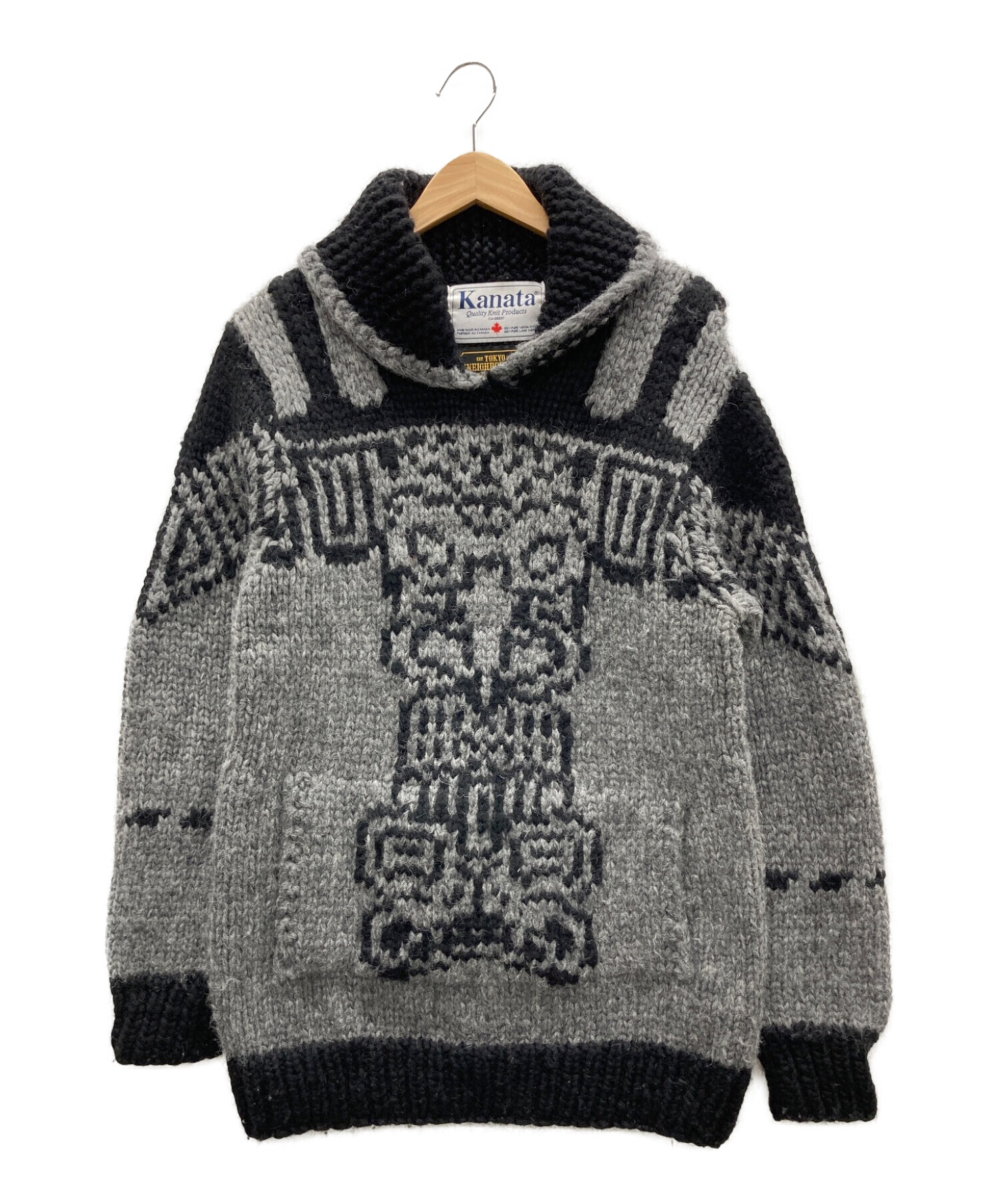 ネイバーフッド kanata カウチンニット イーグル NEIGHBORHOOD 中古・古着通販】NEIGHBORHOOD (ネイバーフッド) KANATA (カナタ