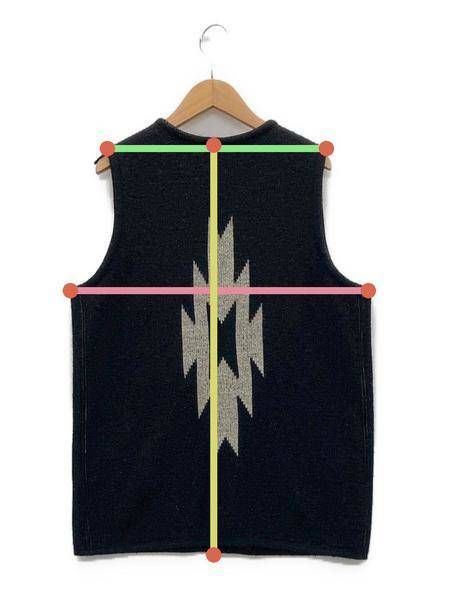 ウエストライド WEST RIDE ニットベスト ウエストライド ベスト WEST RIDE 22SS NGT RUG VEST OLV : HANGAR
