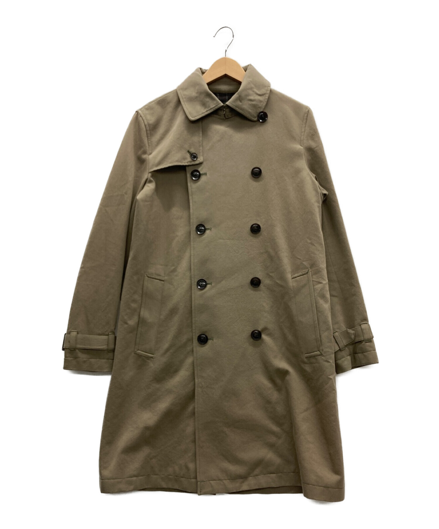 中古・古着通販】ABAHOUSE (アバハウス) トレンチコート カーキ サイズ