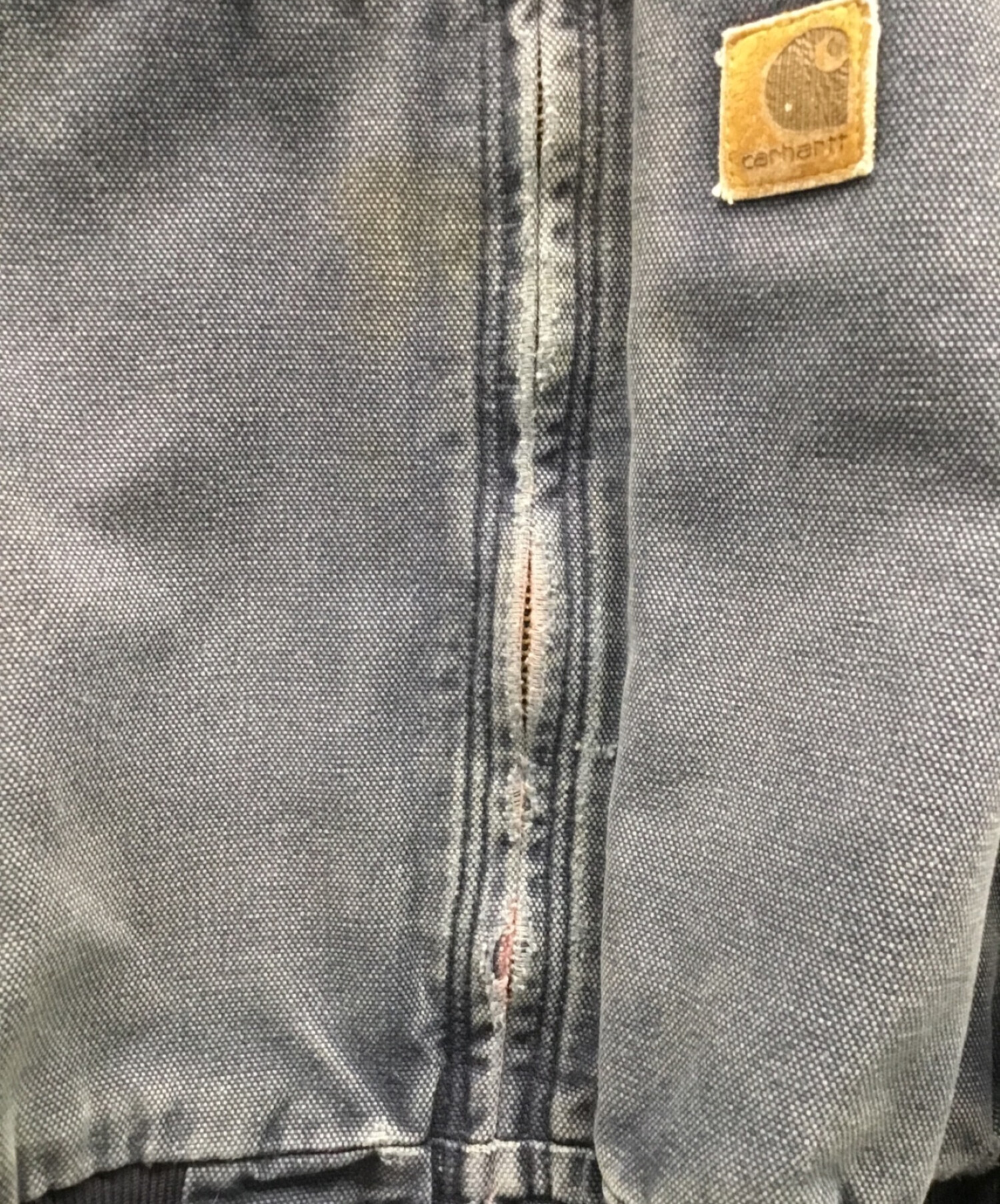 中古・古着通販】CarHartt (カーハート) デニムパーカー ネイビー