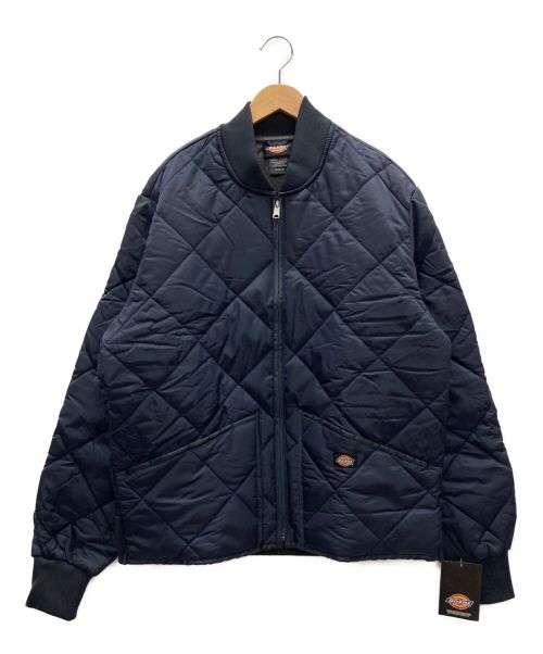 ネイビー ダイヤモンドキルティングカーディガン 中古・古着通販】Dickies (ディッキーズ) ダイヤモンドキルティング