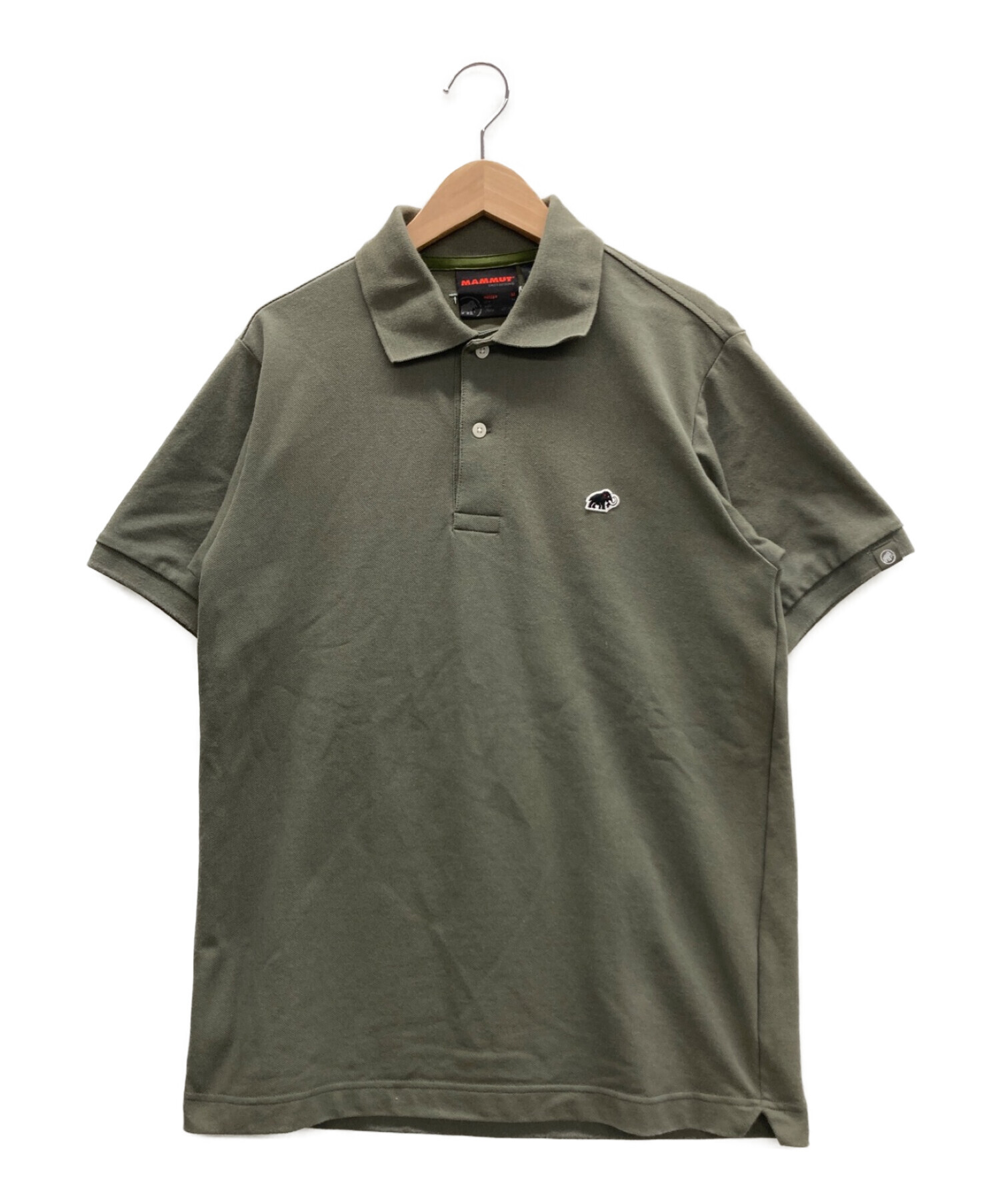 中古・古着通販】MAMMUT (マムート) マトリックスポロシャツ カーキ