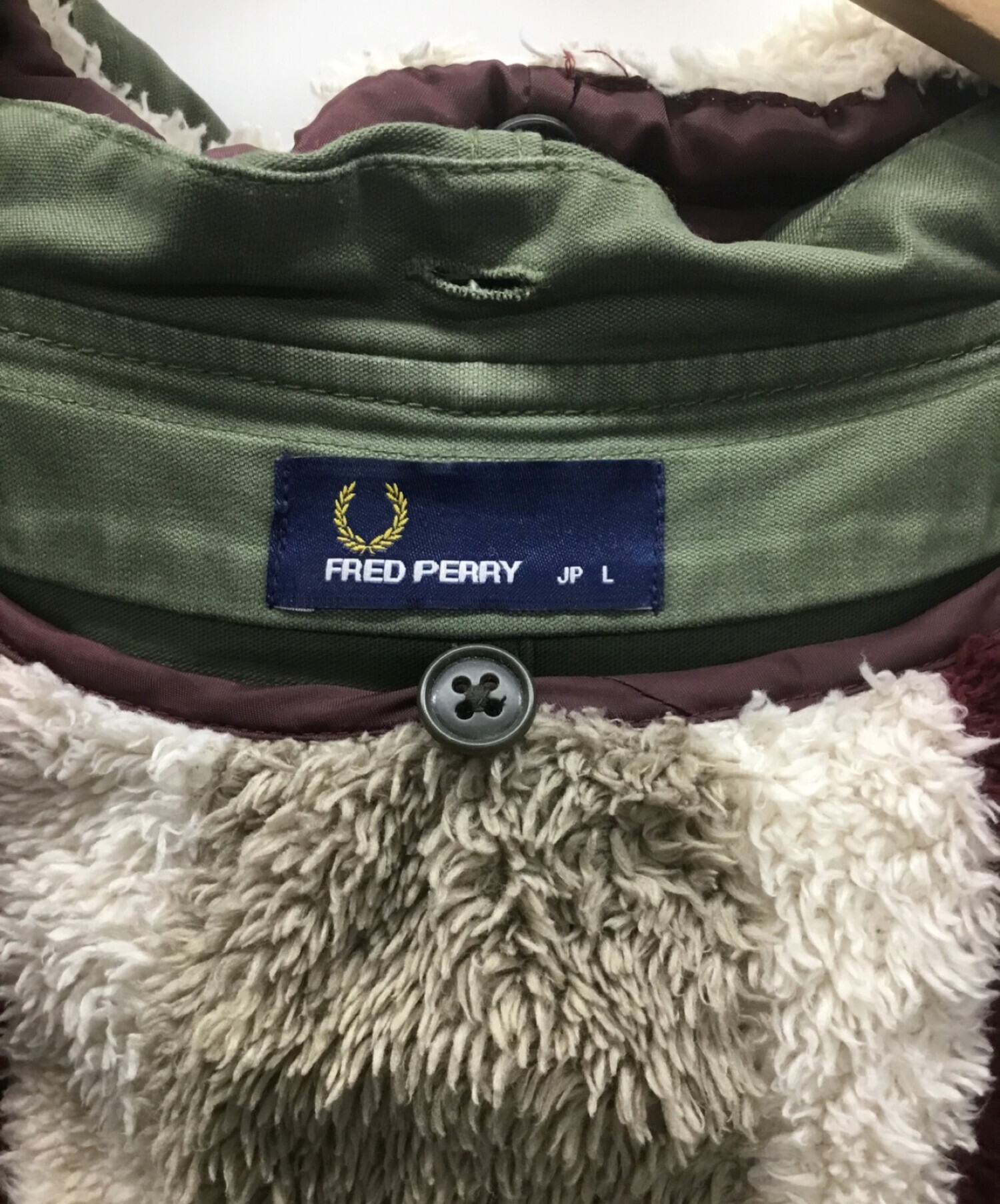 中古・古着通販】FRED PERRY (フレッドペリー) ライナー付モッズコート