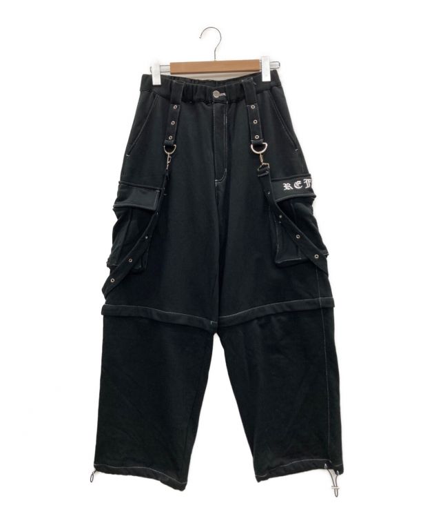 中古・古着通販】REFLEM (レフレム) カーゴパンツ ブラック サイズ